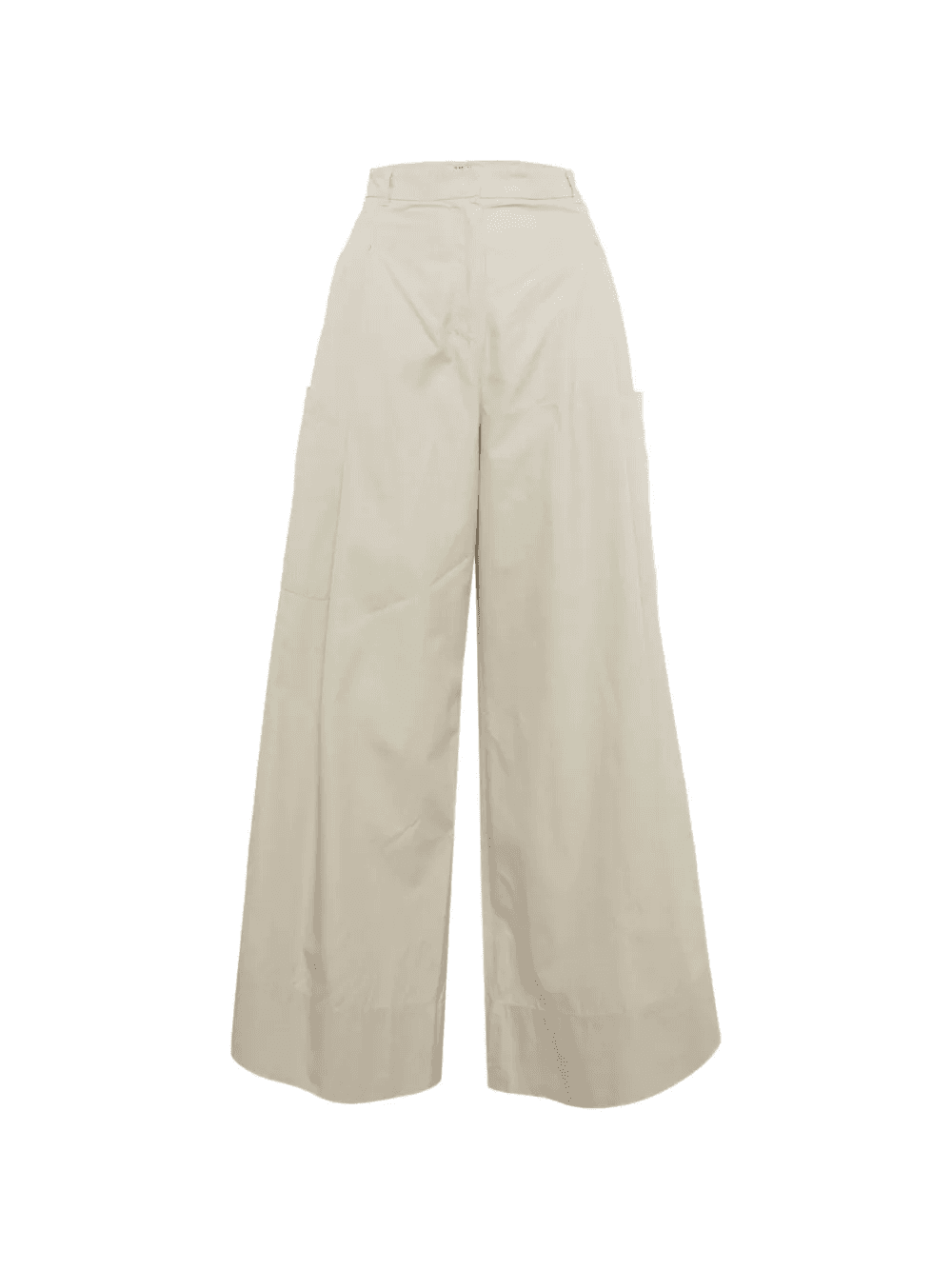 side-pocket wide-leg trousers - Image 1