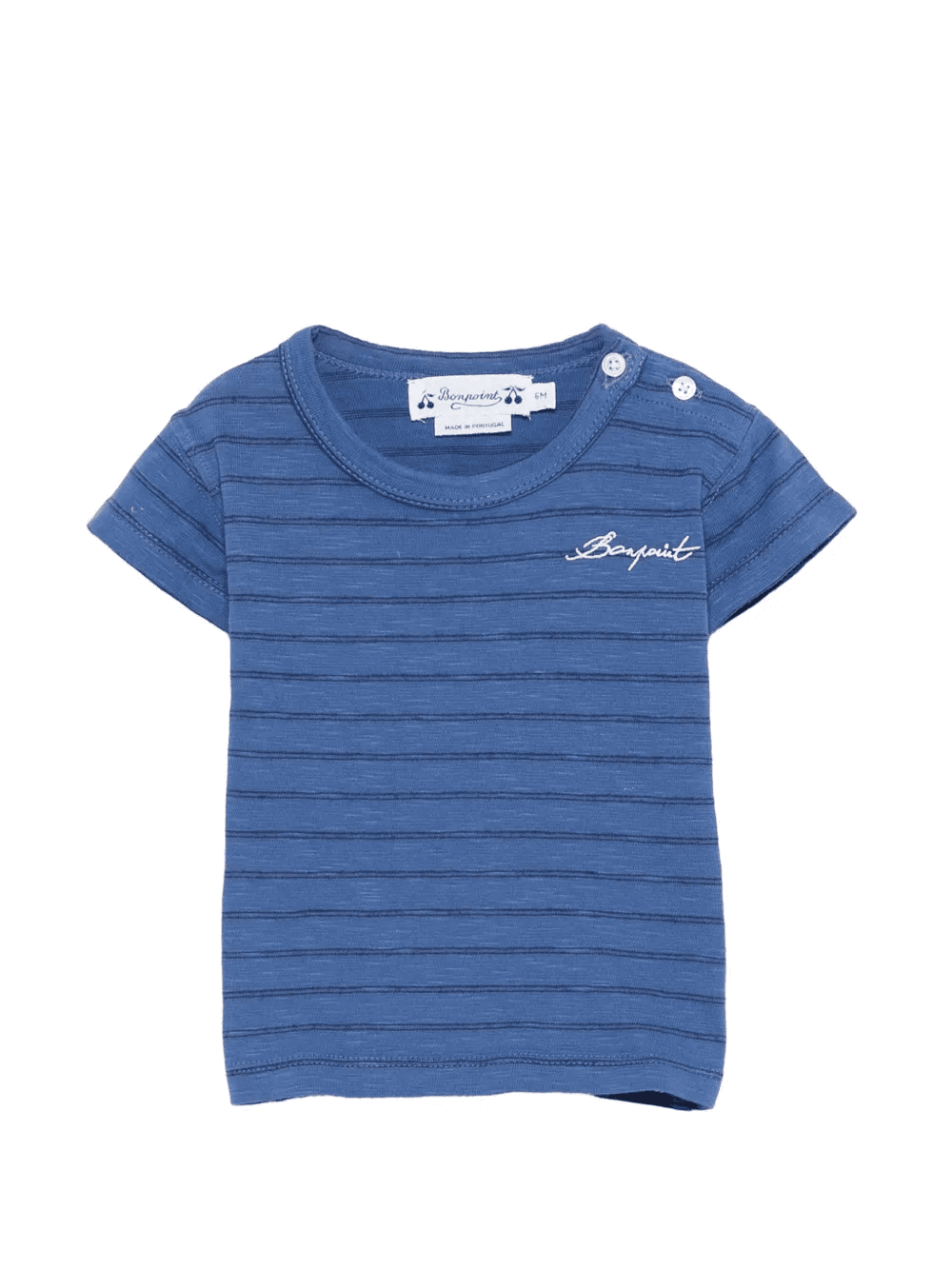 striped short-sleeve T-shirt - Image 1