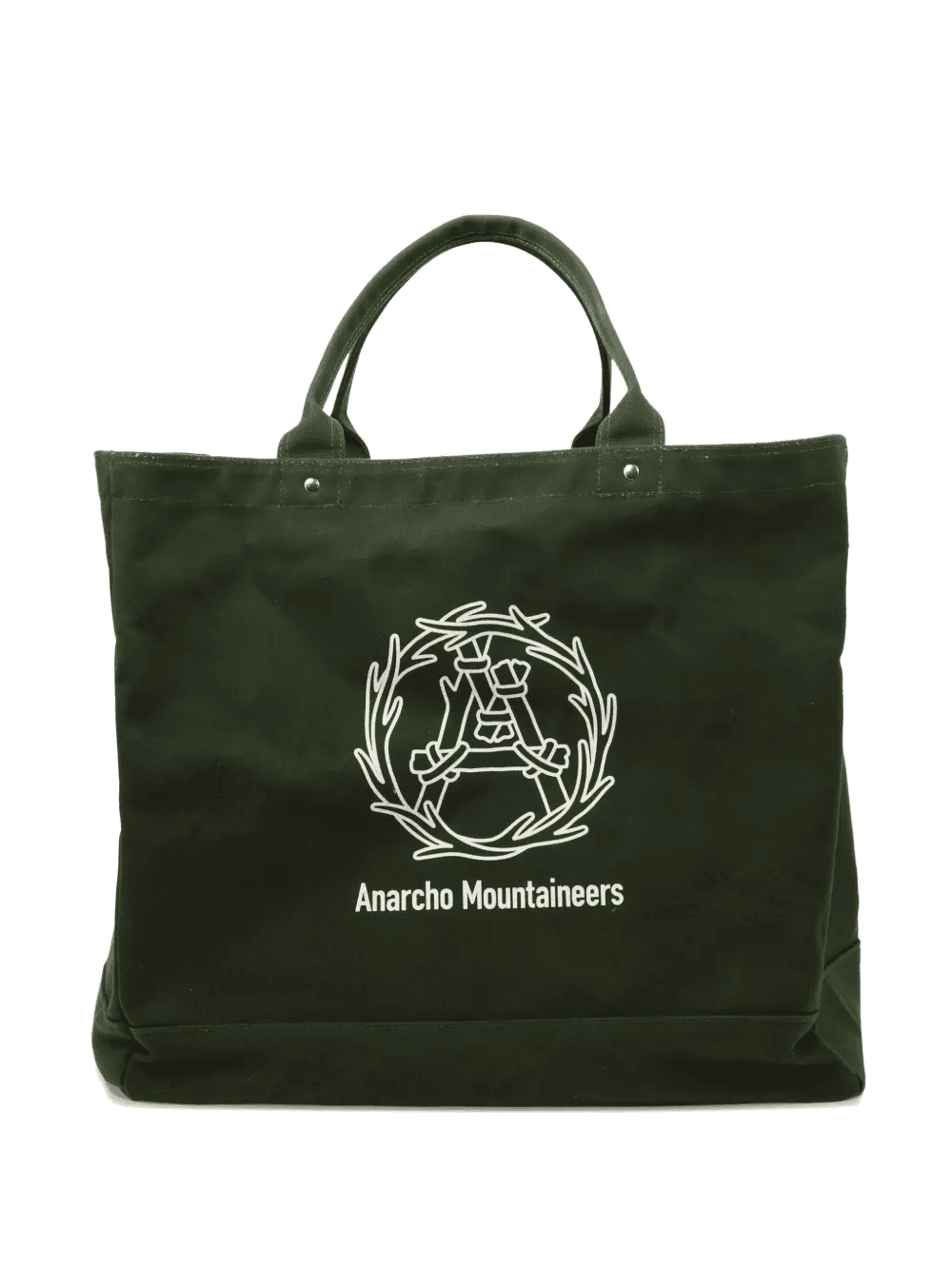 Anarcho Mountaineers logo tote bag - Image 1