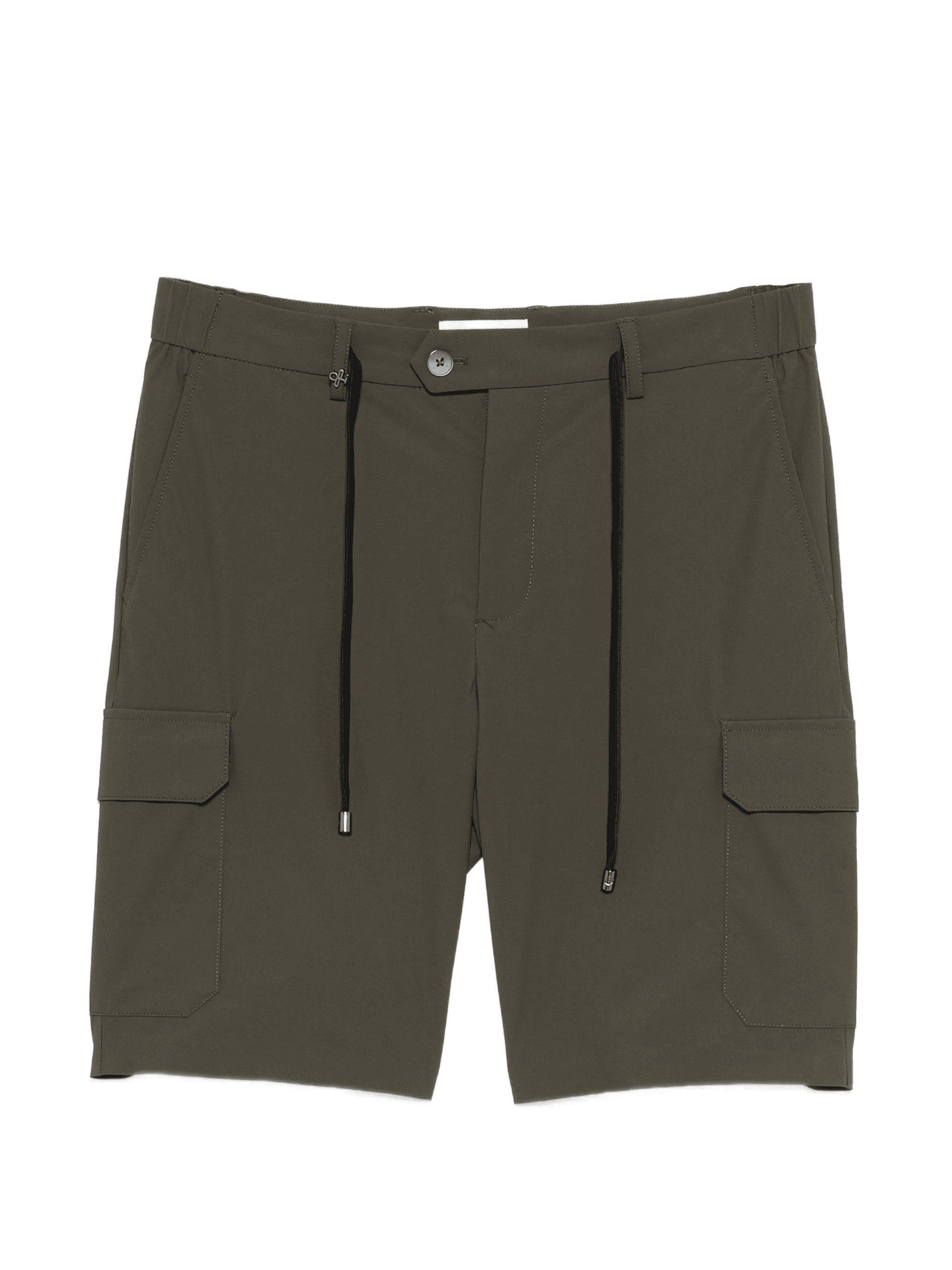 drawstring cargo shorts - Image 1