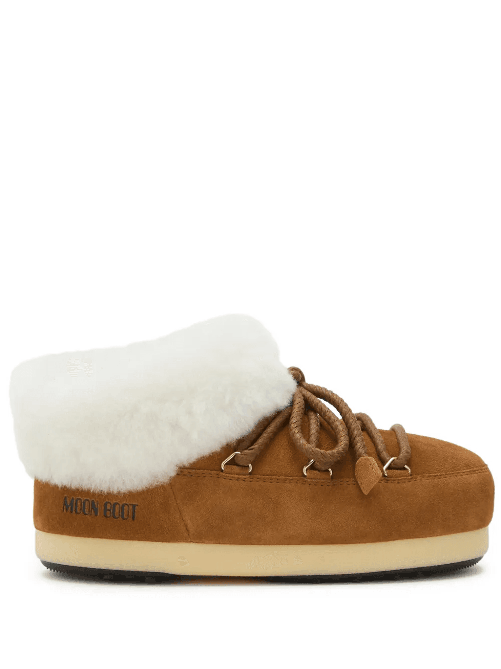 EVX lace-up shearling mules - Image 1