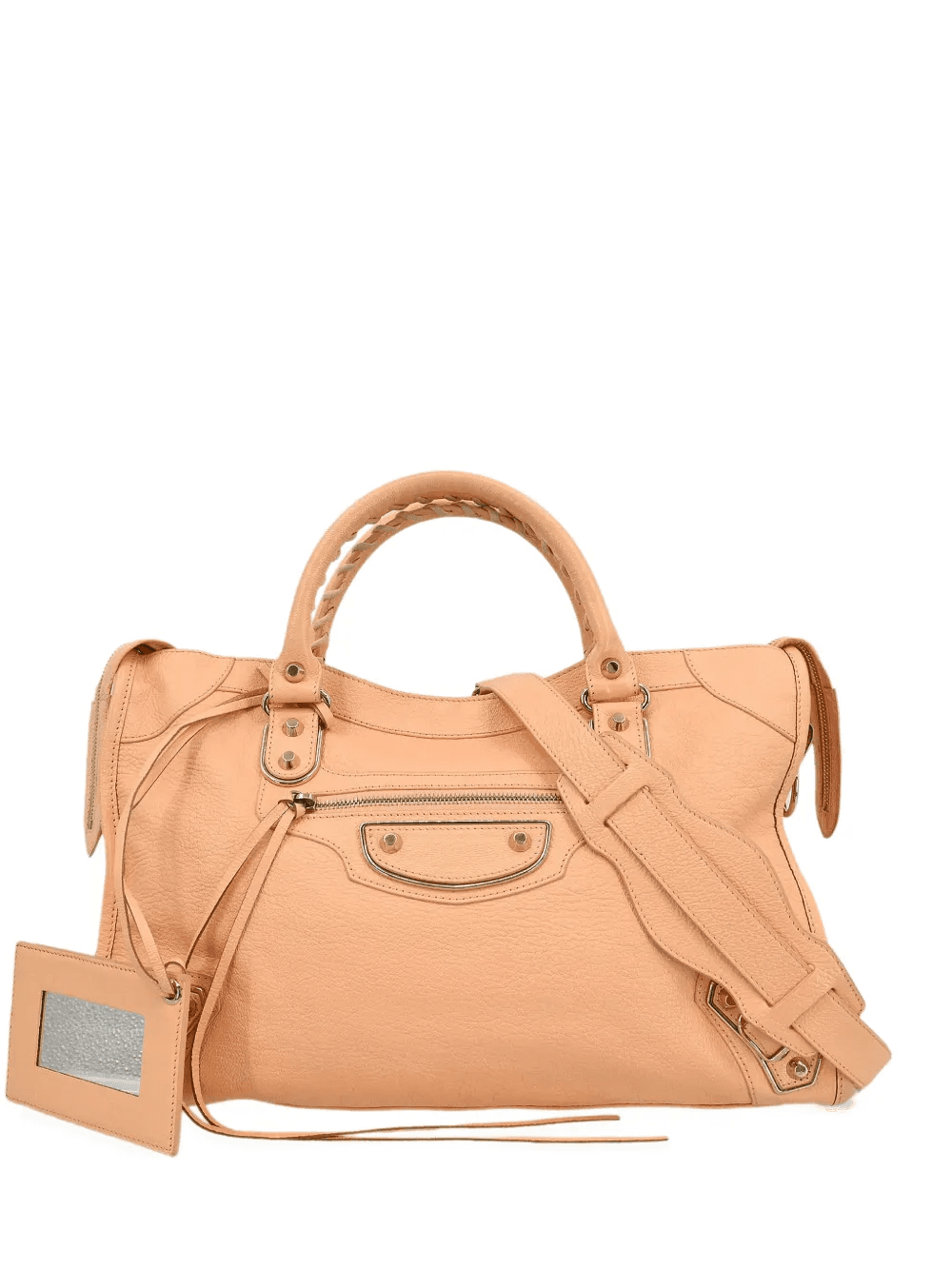 2015 metallic edge classic city tote bag - Image 1