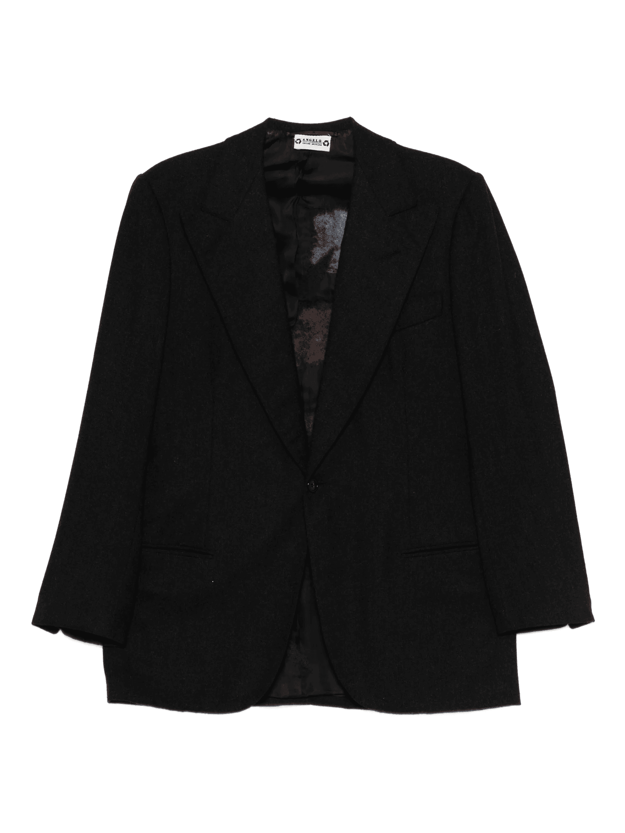 upcycled wool blazer - Image 1