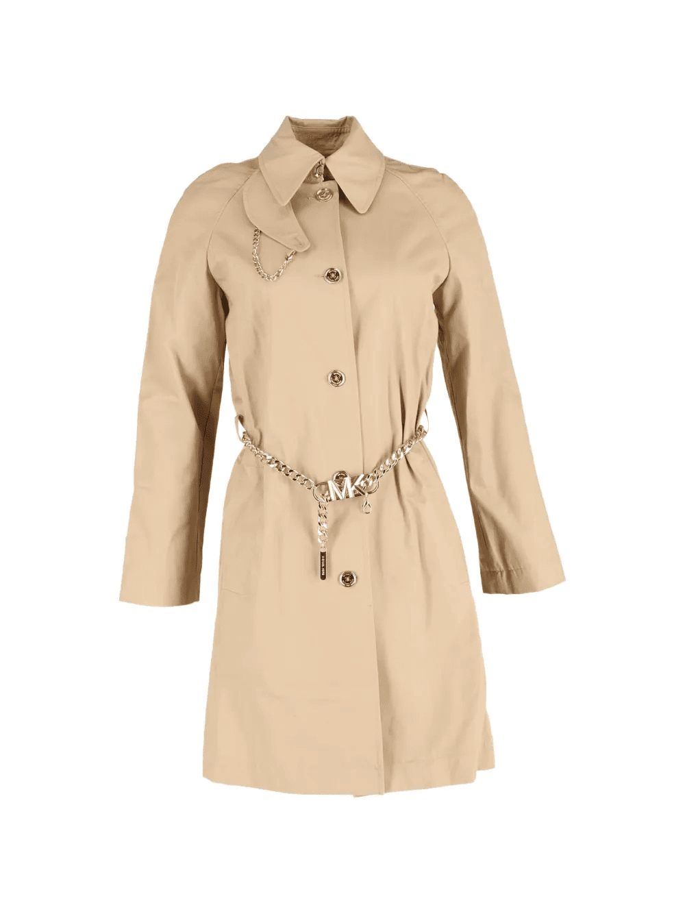 chain-belt trench coat - Image 1