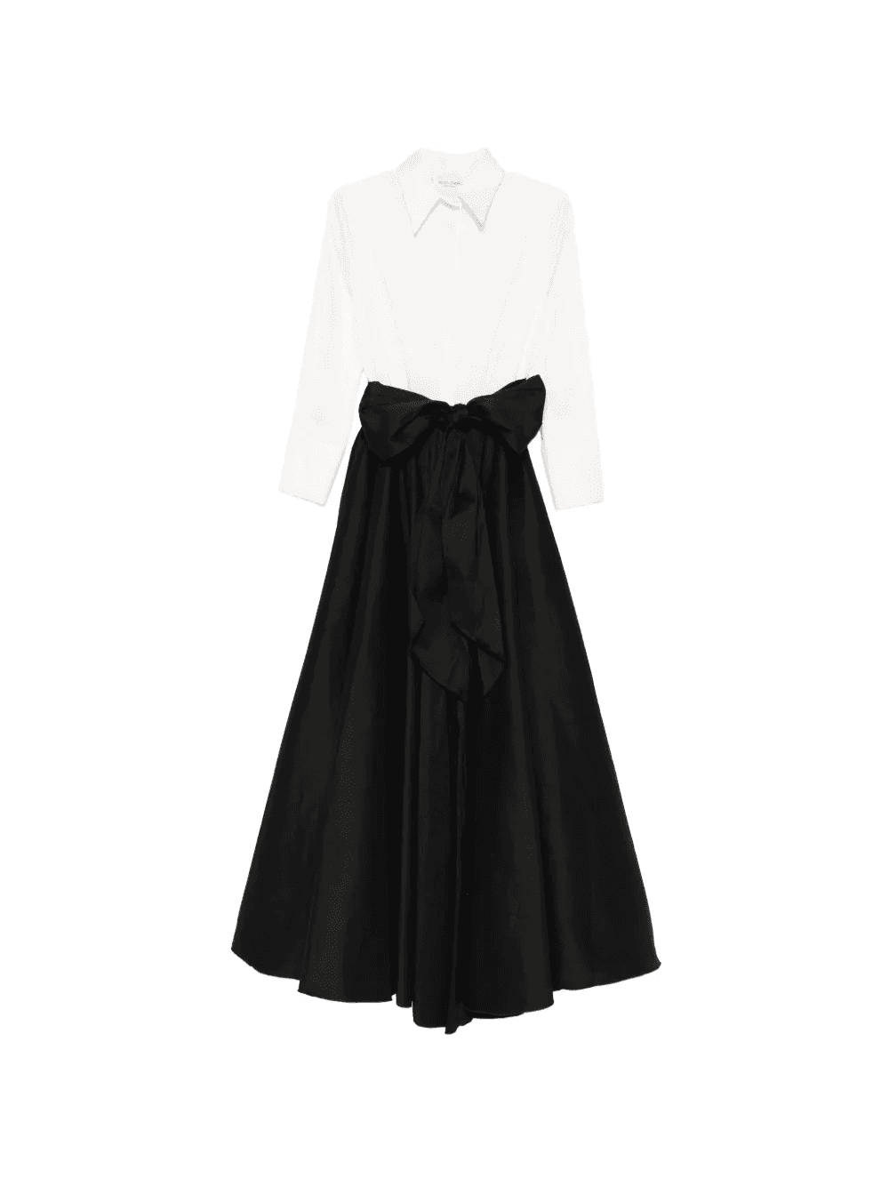 long-sleeve buttoned maxi dress - Image 1