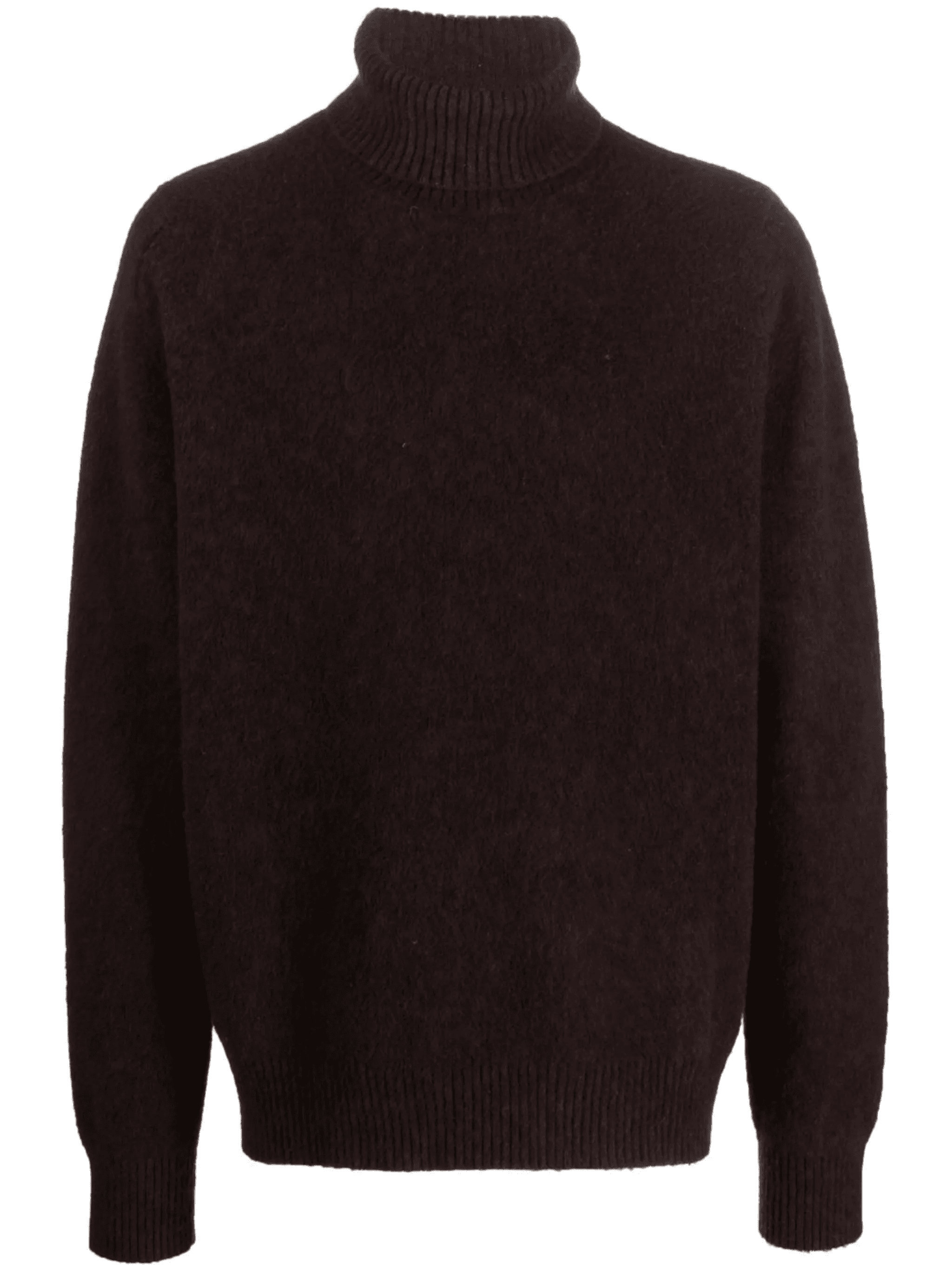 logo-knit roll-neck jumper - Image 1