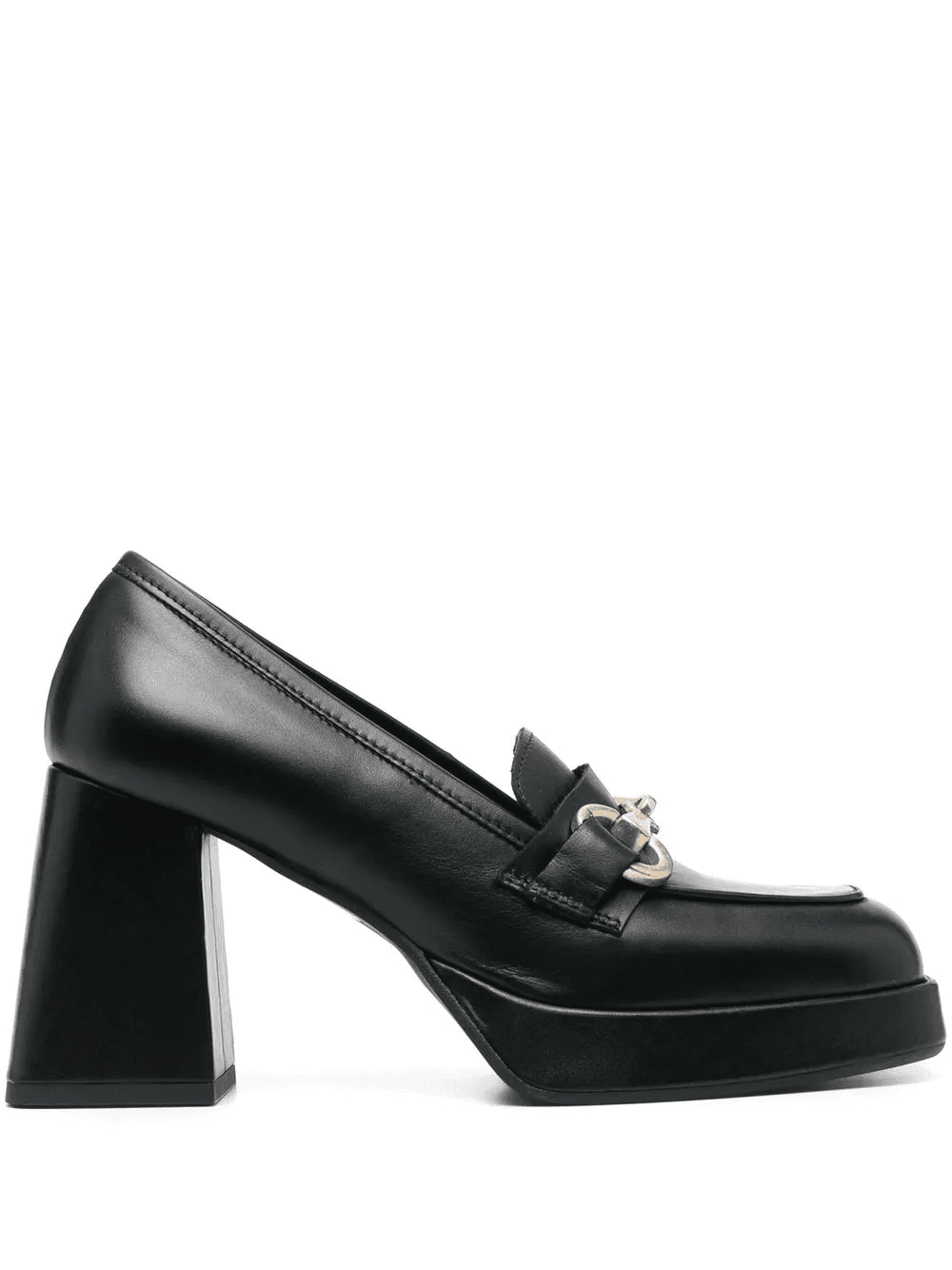 Edith 90mm leather loafers - Image 1