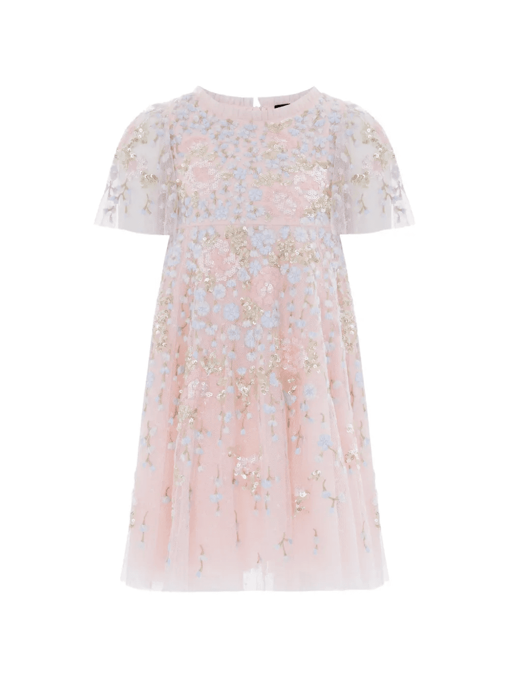 floral-embellished dress - Image 1