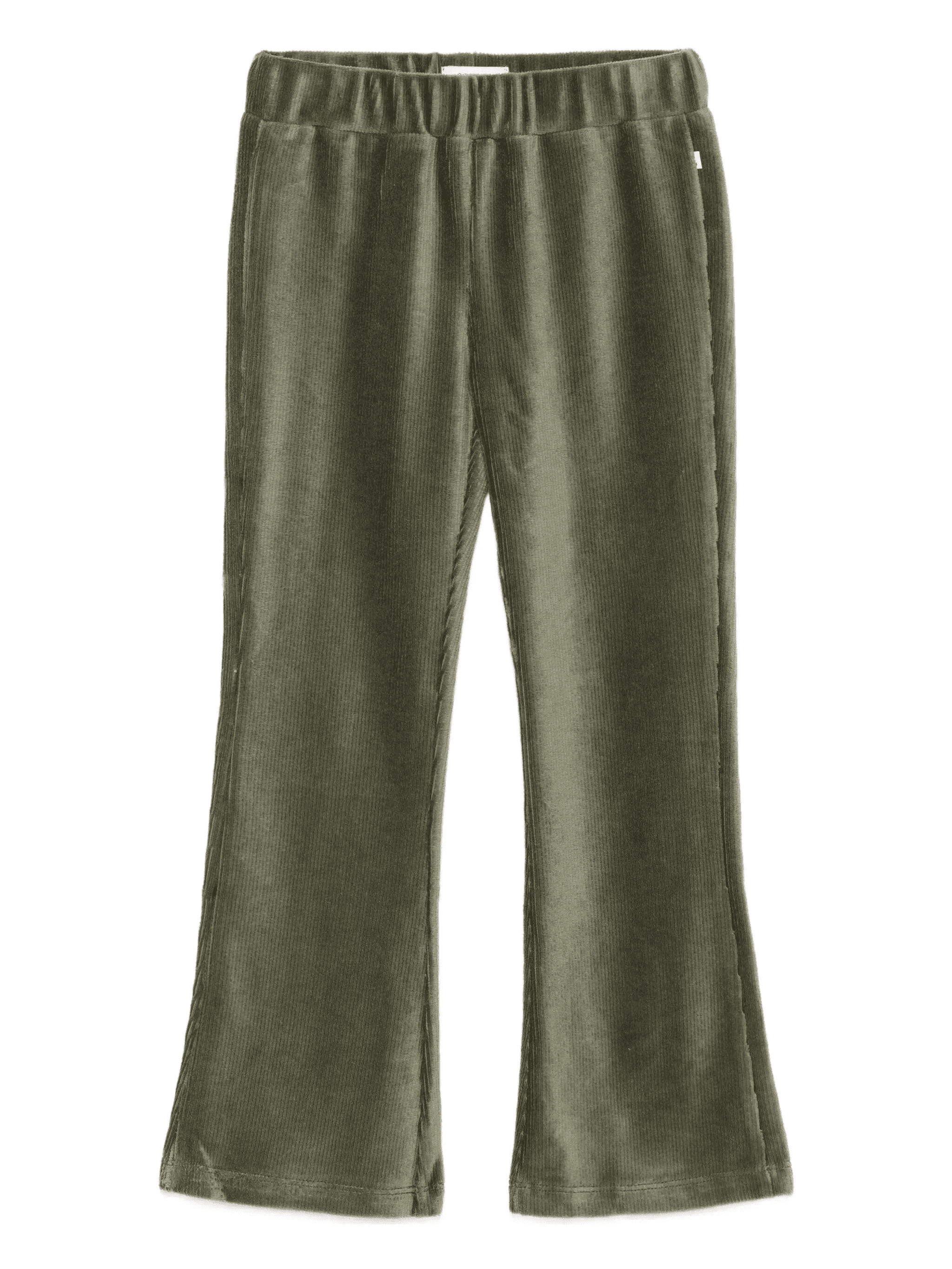 corduroy flared trousers - Image 1
