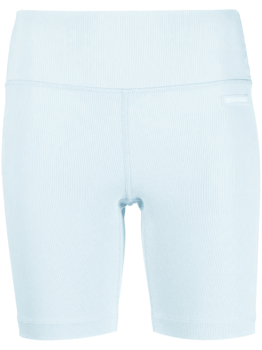 logo-patch ribbed biker shorts - Image 1