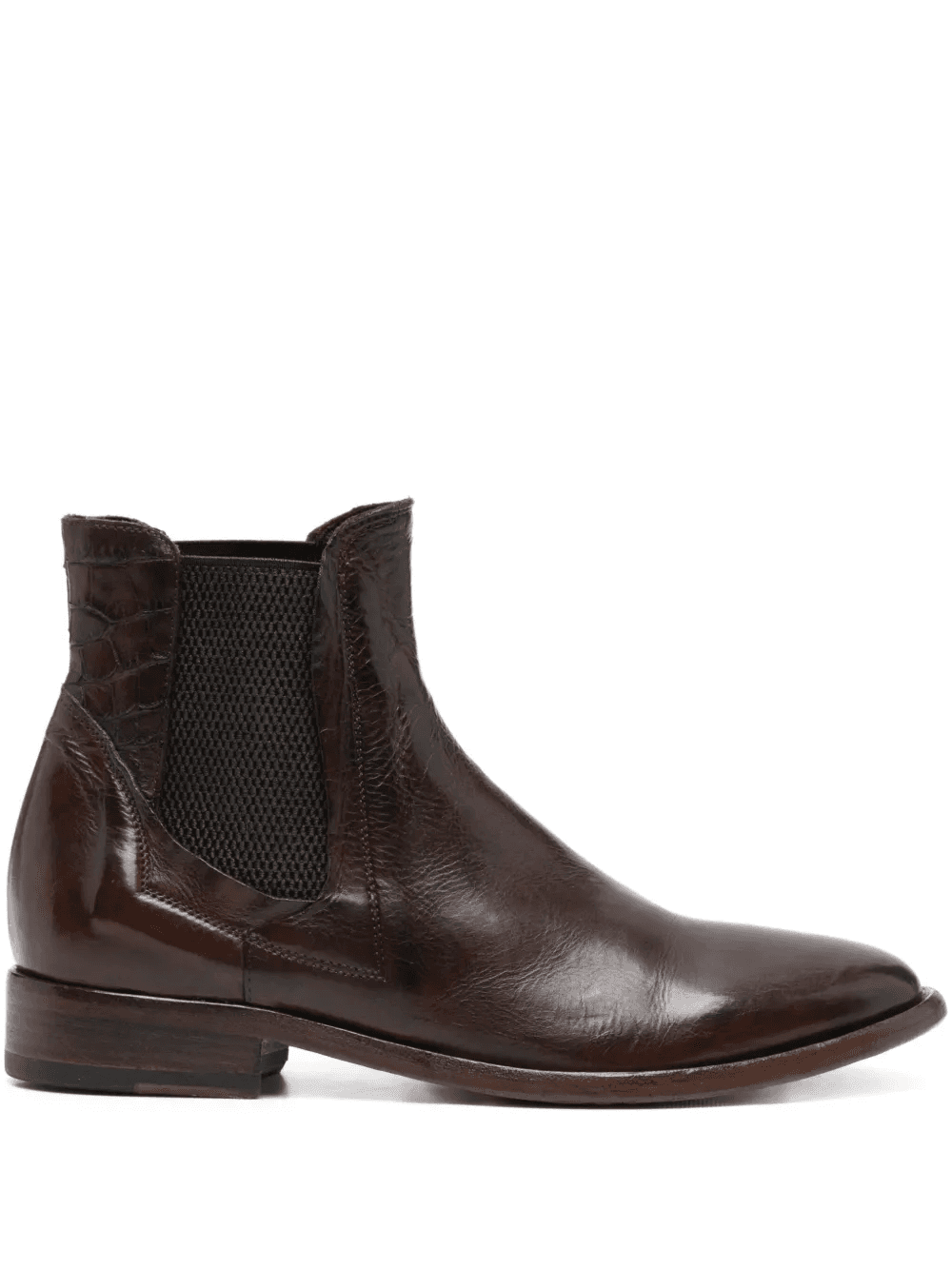 leather chelsea boots - Image 1