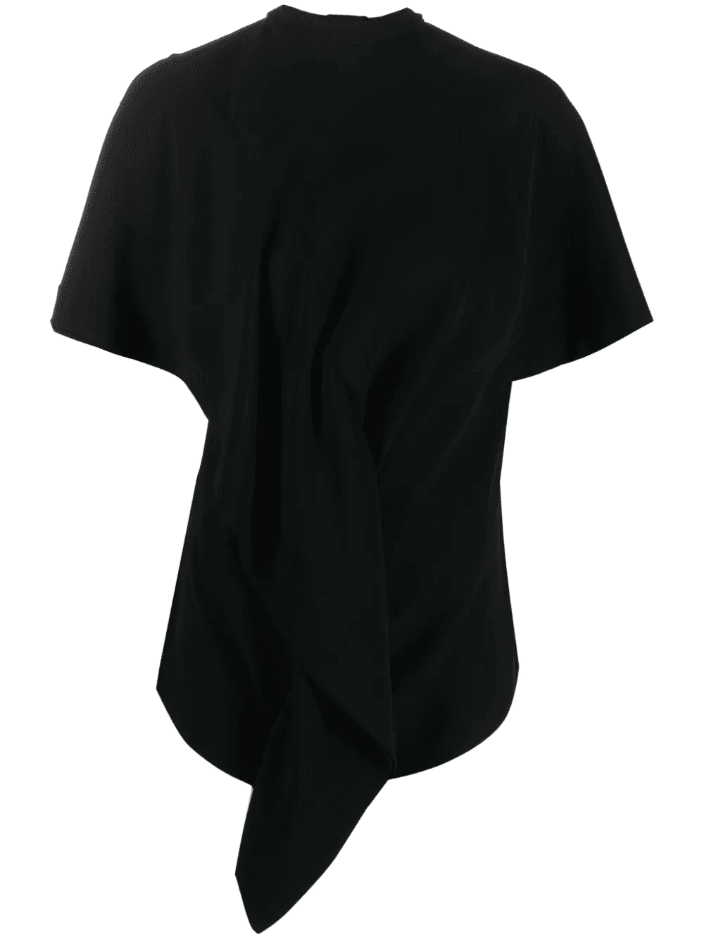 asymmetric draped top - Image 1