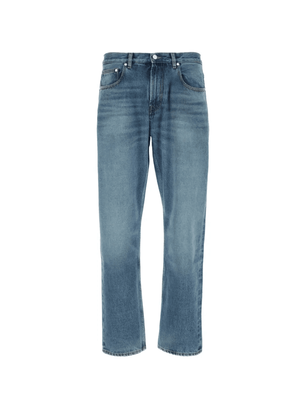 button-fastening jeans - Image 1
