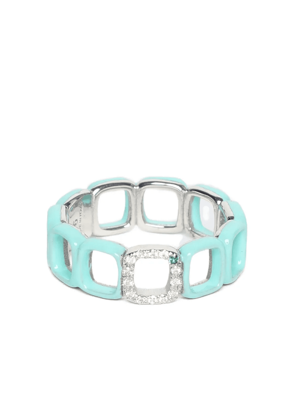 18K gold plated sterling silver Toy ring - Image 1