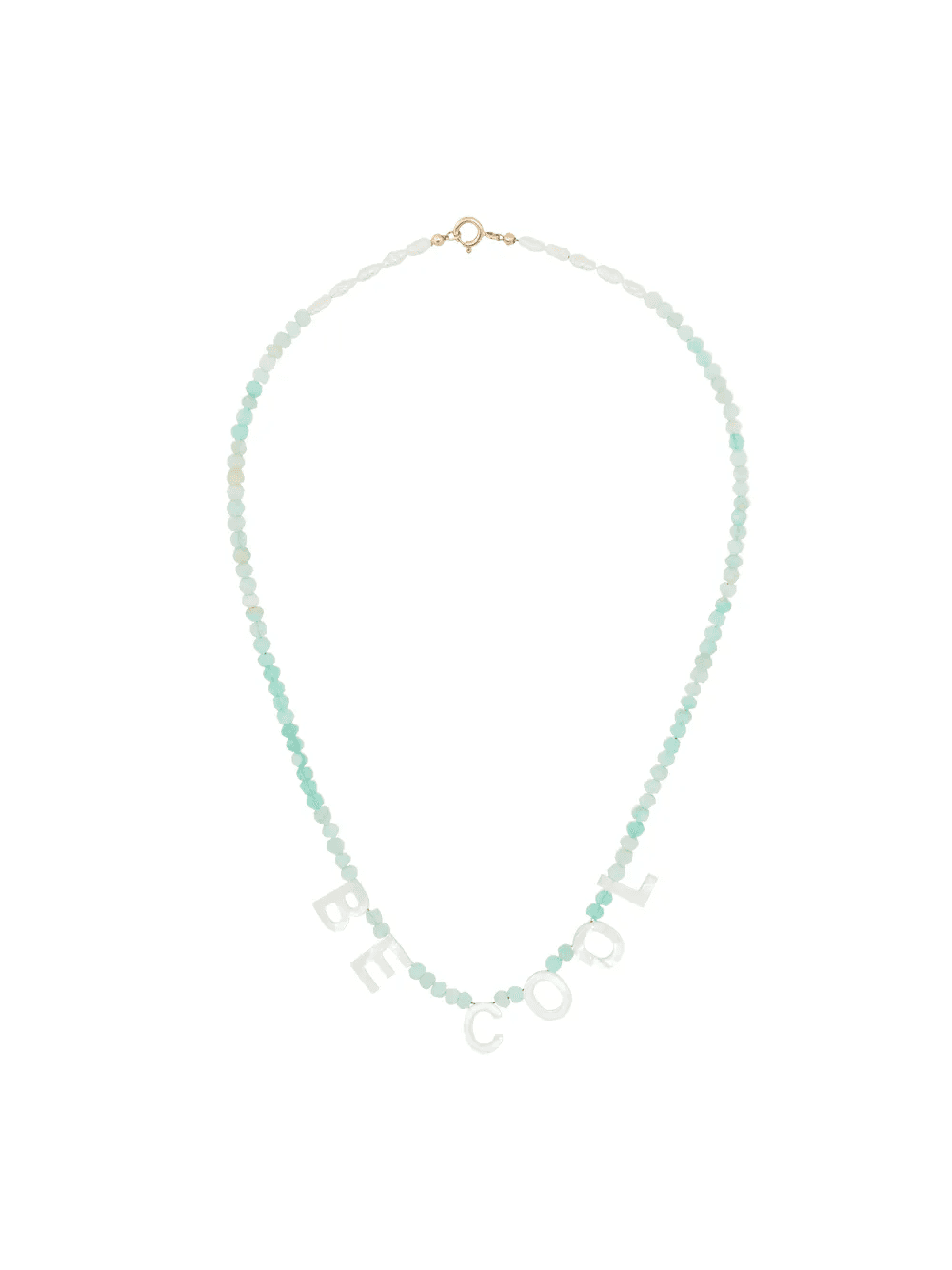 'Be Cool' beaded necklace - Image 1