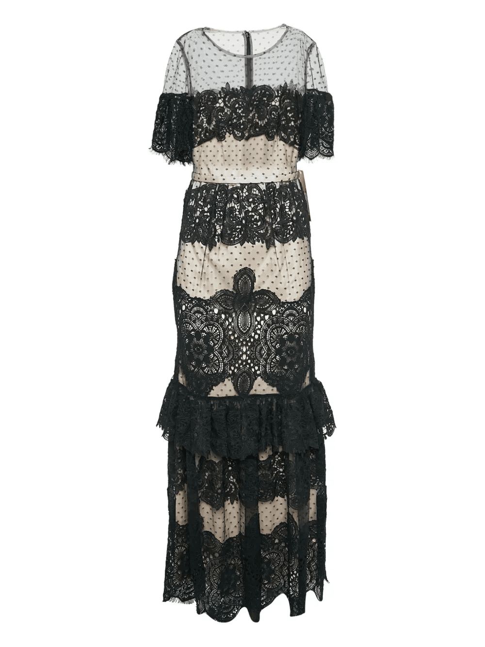 lace tiered dress - Image 1