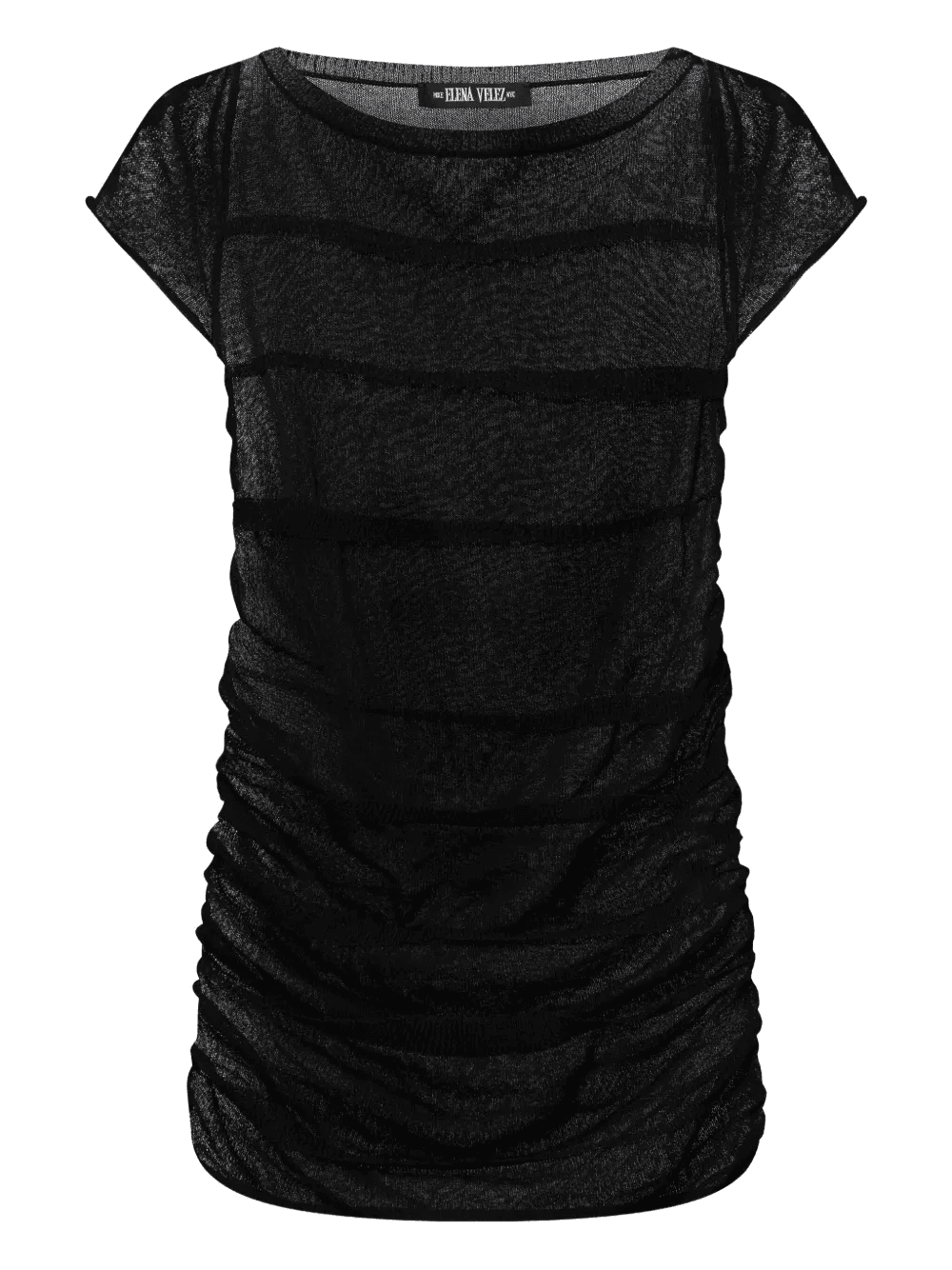 ruched T-shirt - Image 1