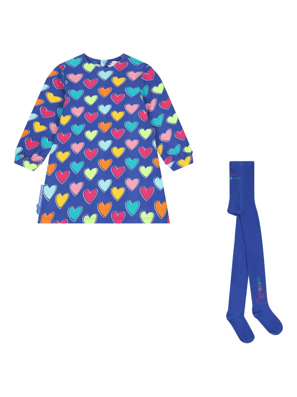 heart-print dress set (set of two) - Image 1