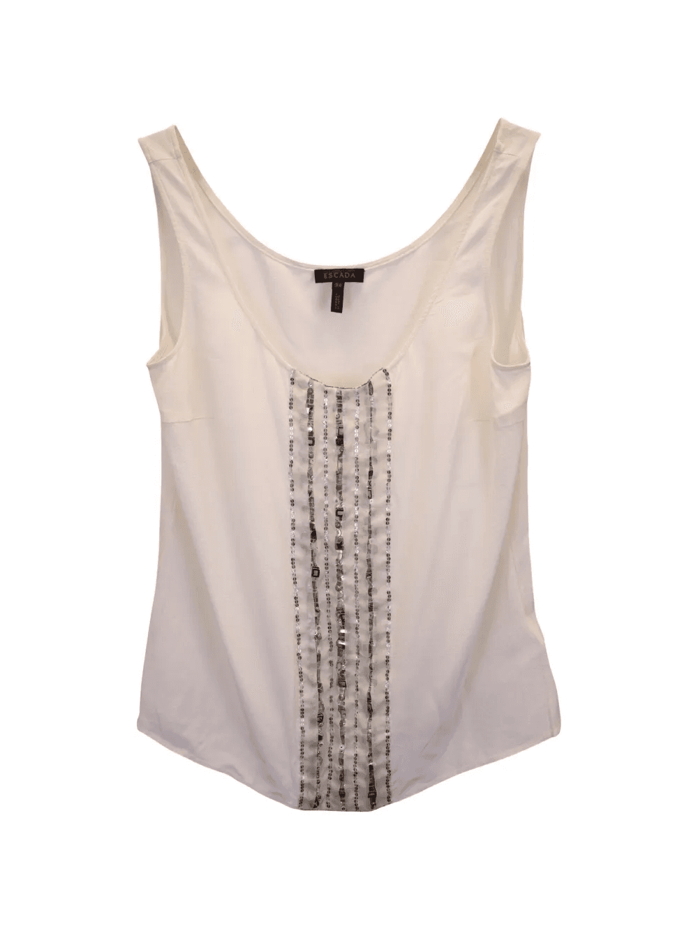 sequin sleeveless top - Image 1