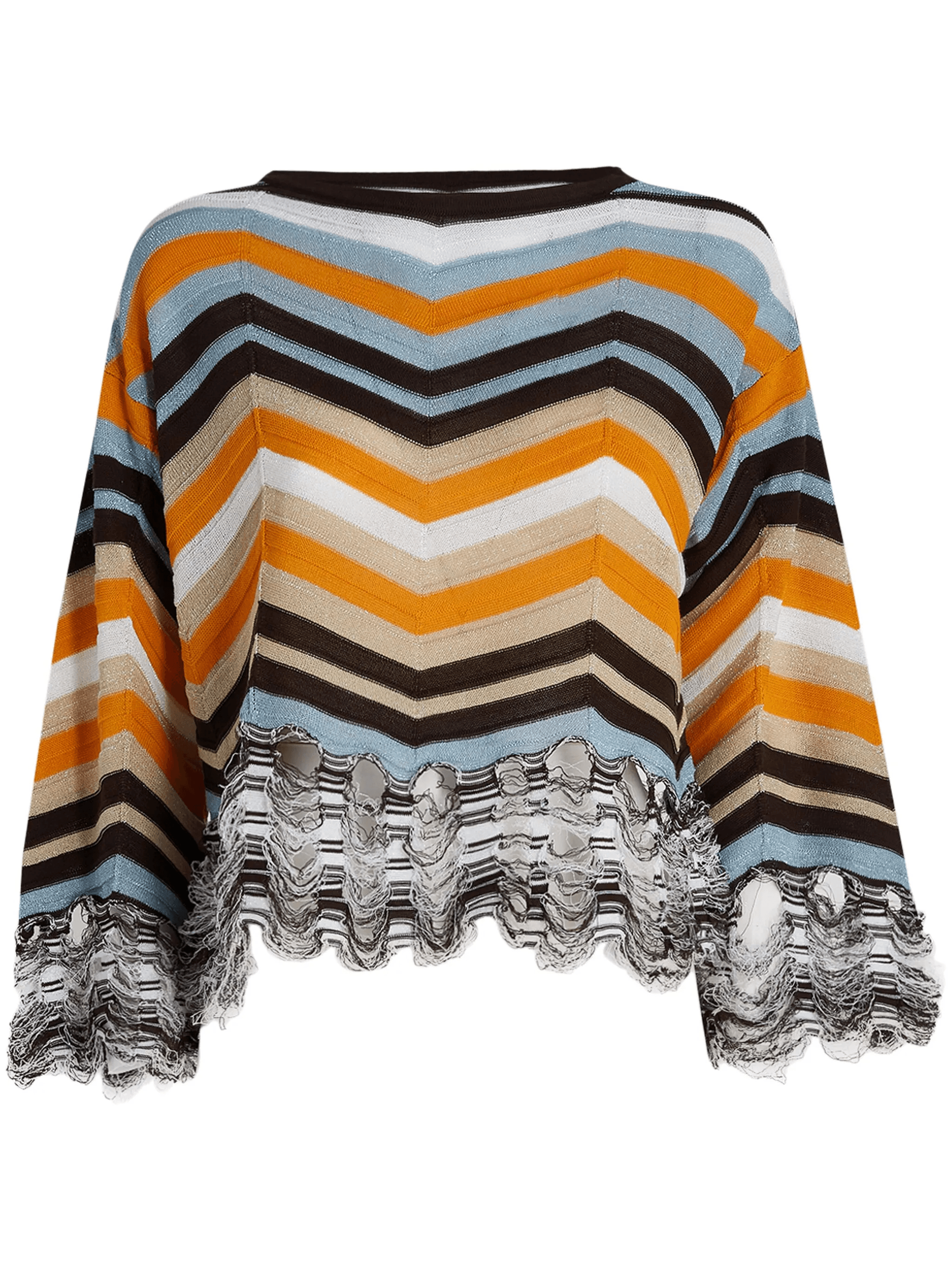 boat-neck blouse - Image 1