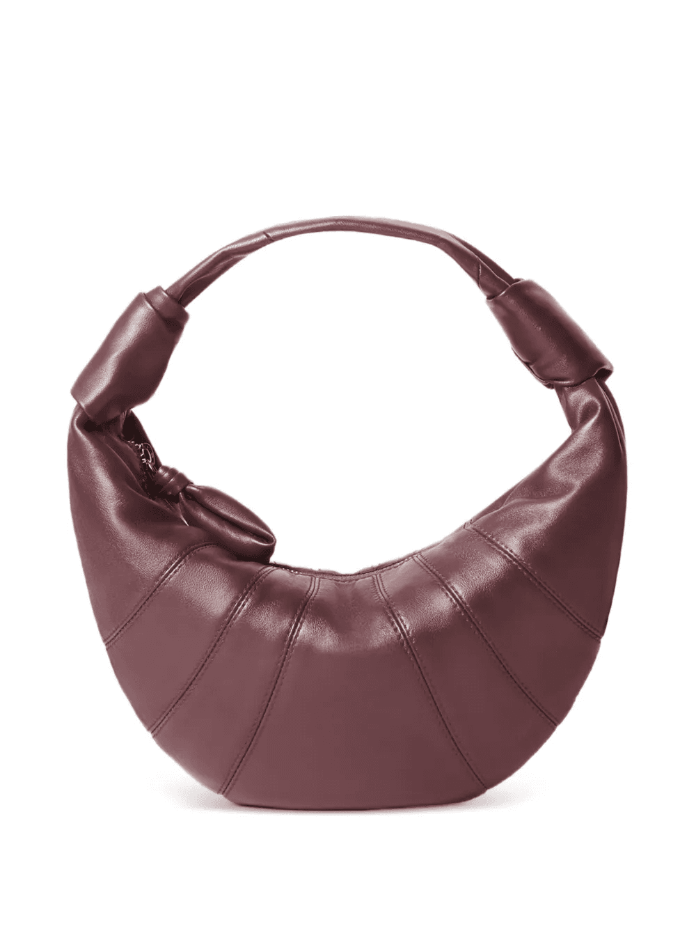 mini Fortune Croissant leather bag - Image 1