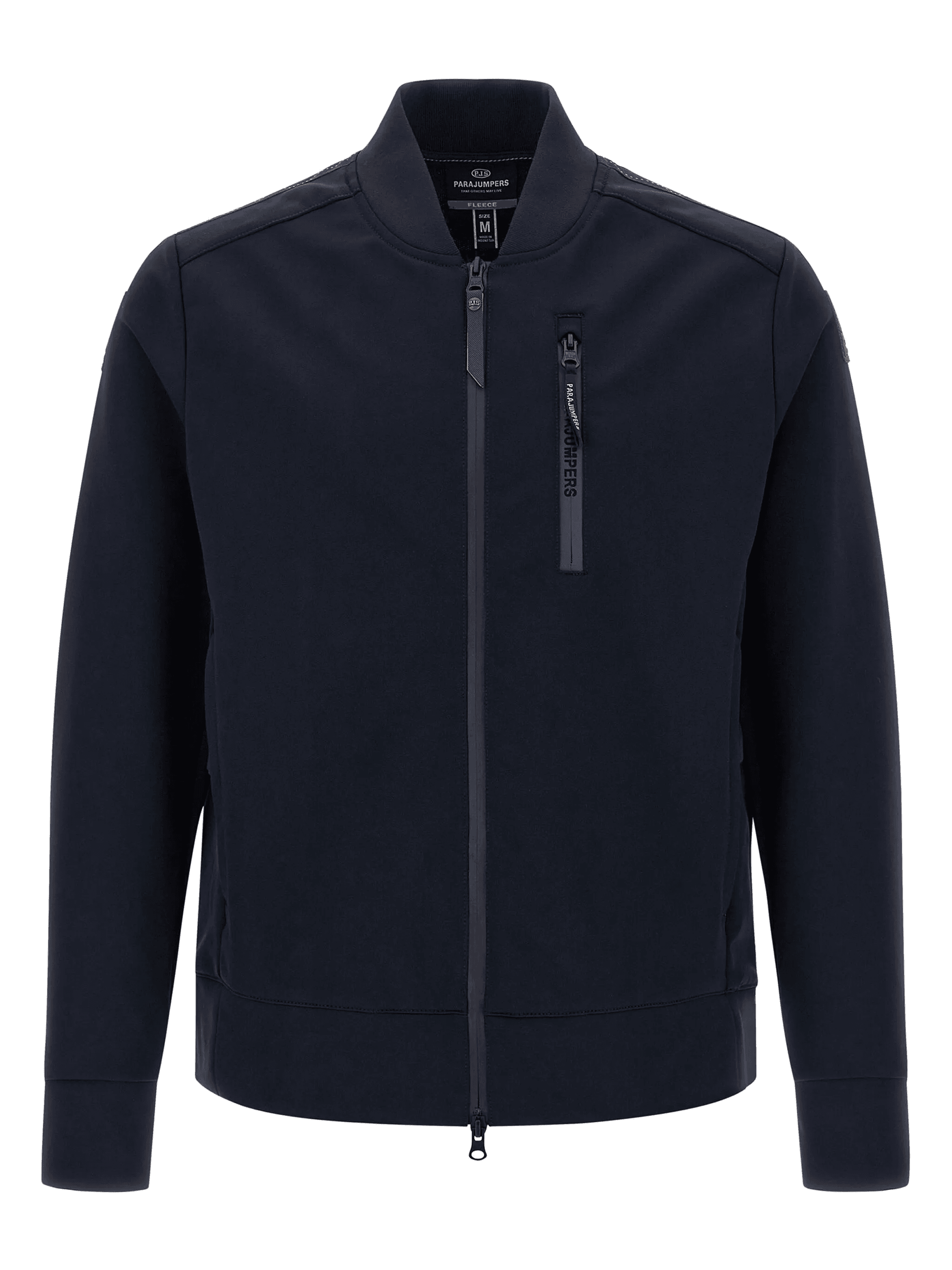 Mckay zip-front logo-patch jacket - Image 1