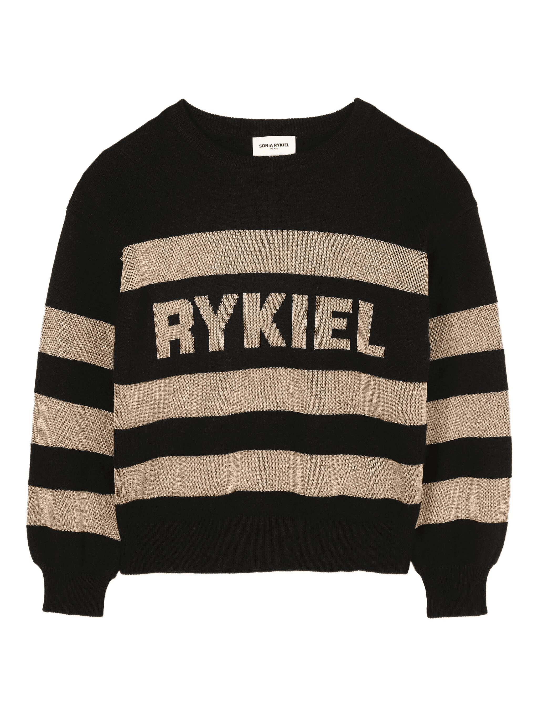 striped logo sweater - Image 1