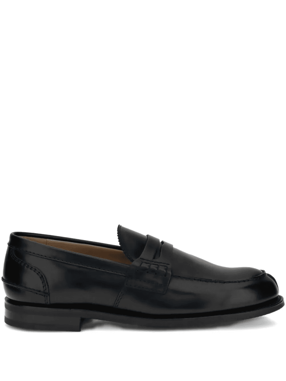 penny leather loafers - Image 1