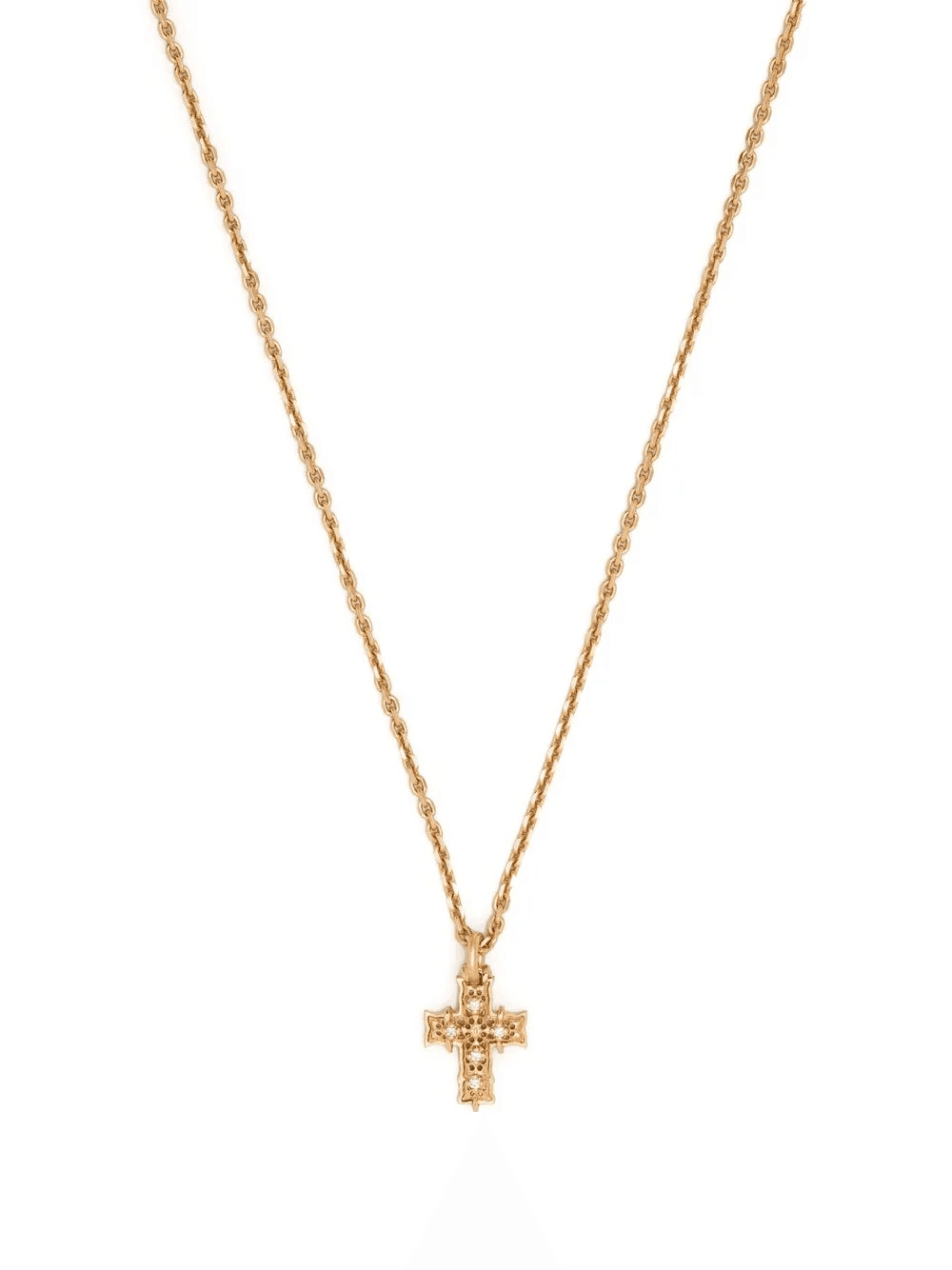 diamond cross pendant necklace - Image 1