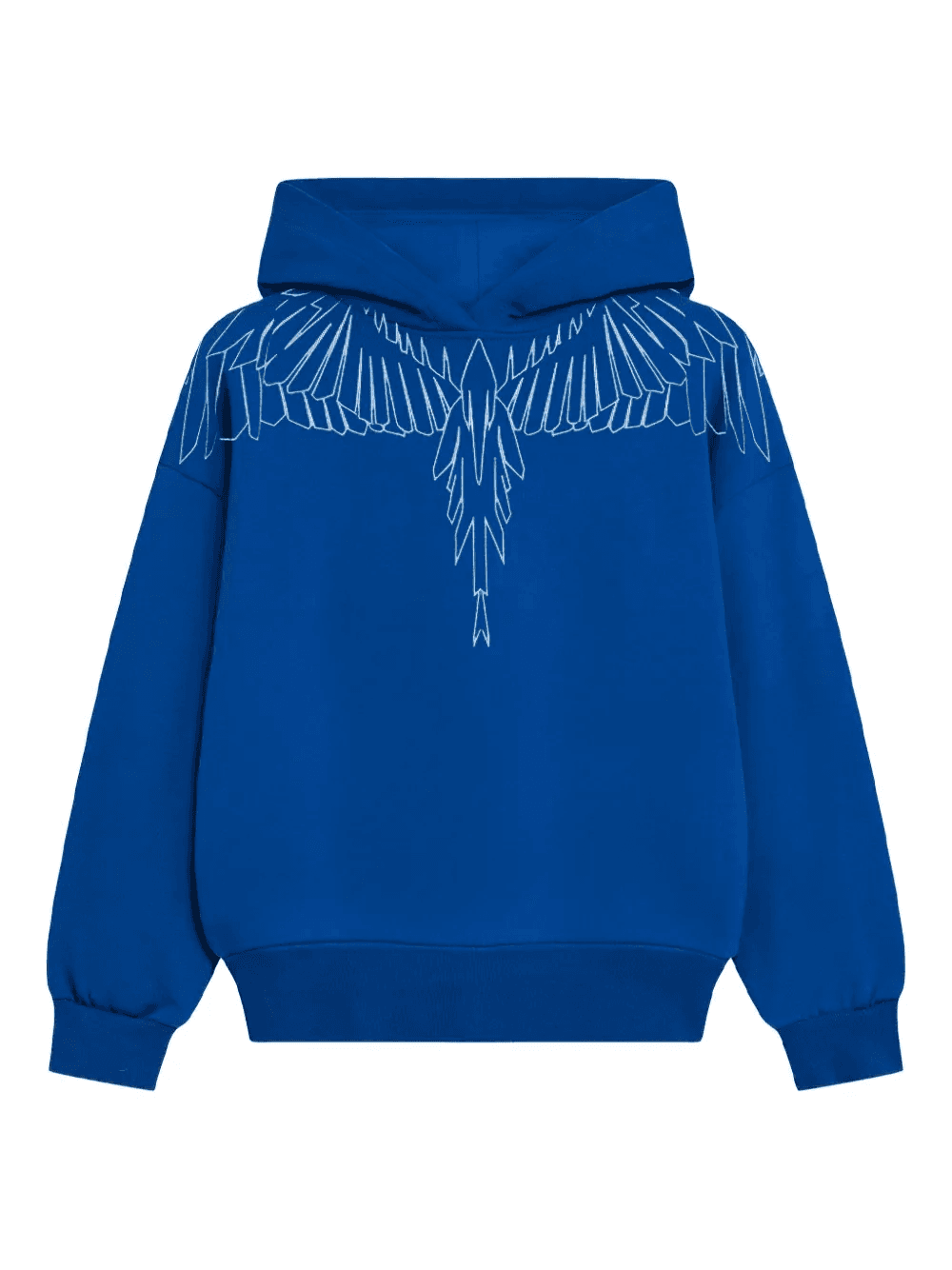 geometric-print hooded hoodie - Image 1