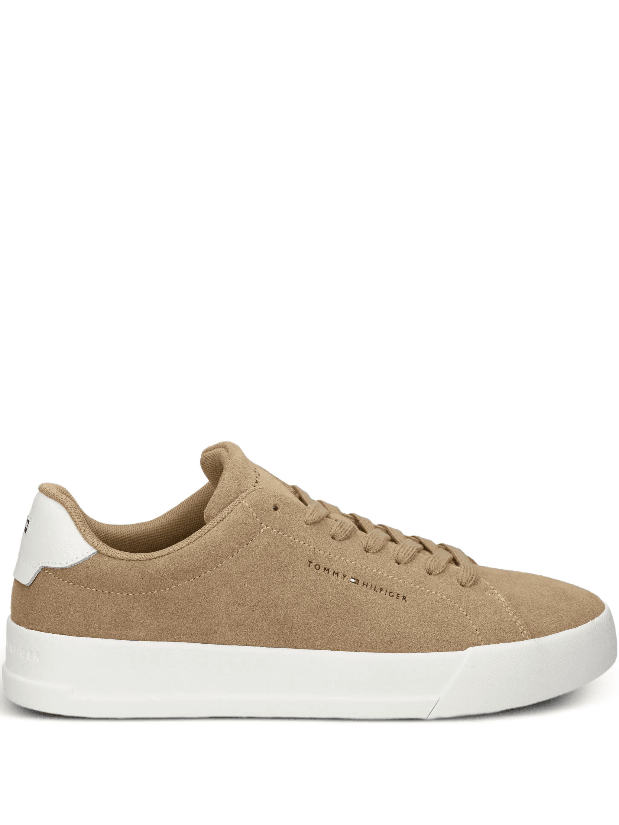 lace-up suede sneakers - Image 1