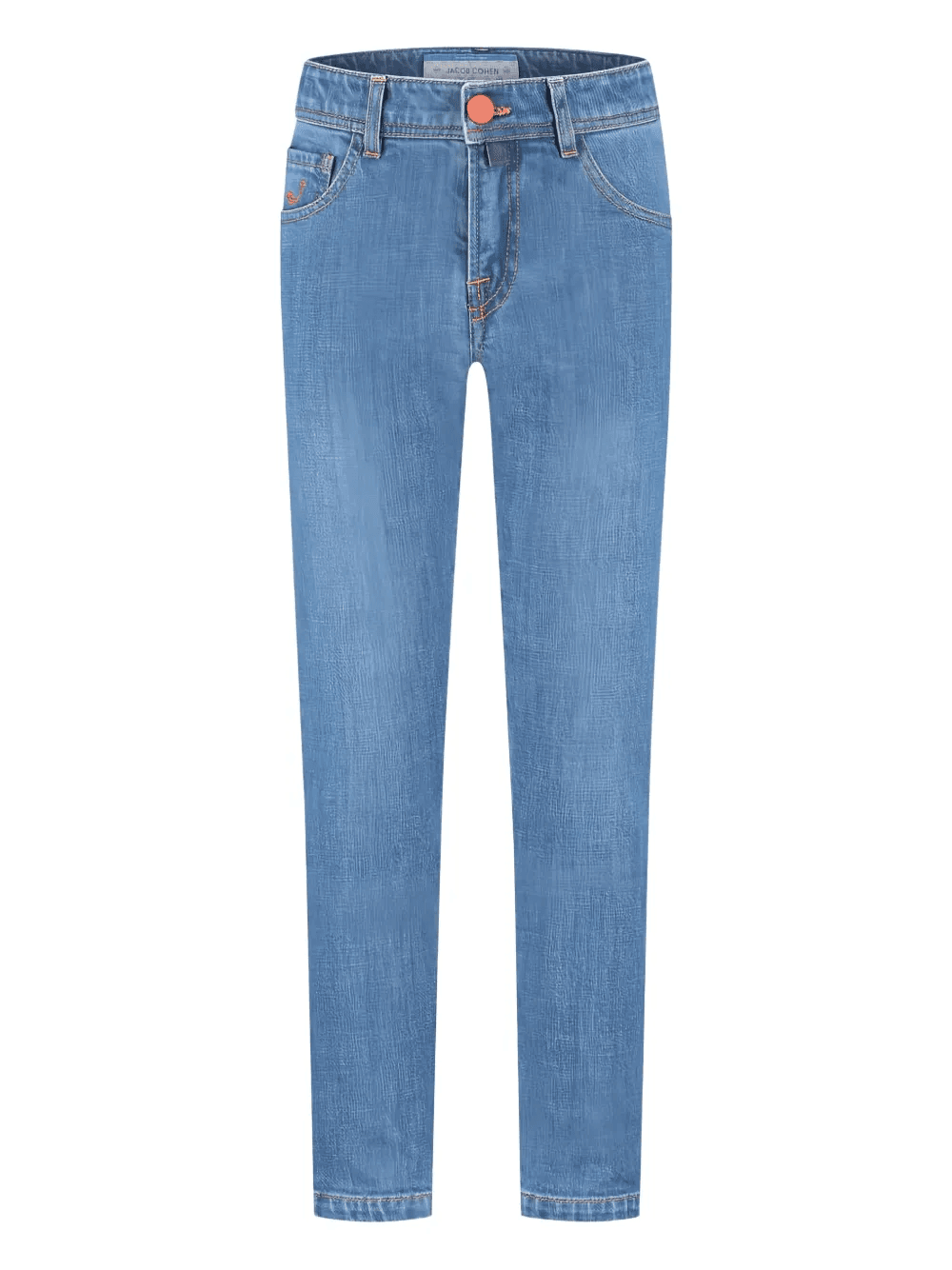 embroidered-pocket jeans - Image 1