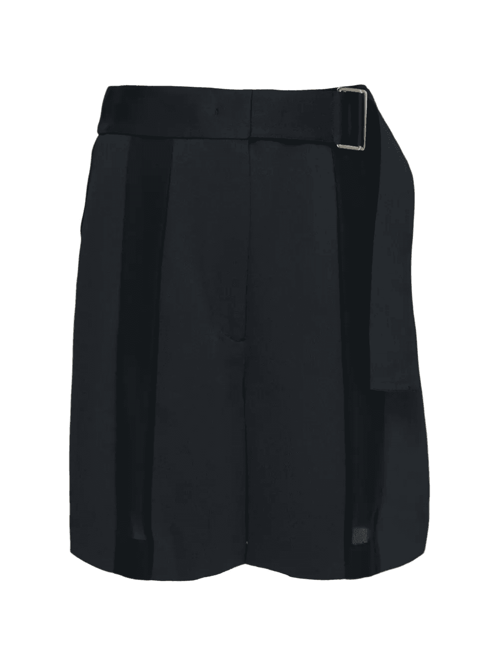 Sloane belted crepe shorts - Image 1