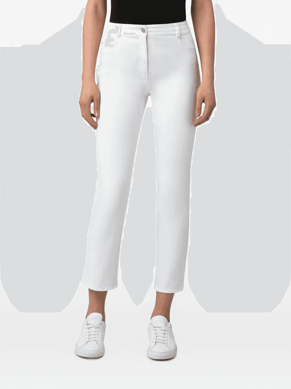 ankle-length cropped jeans - Image 1