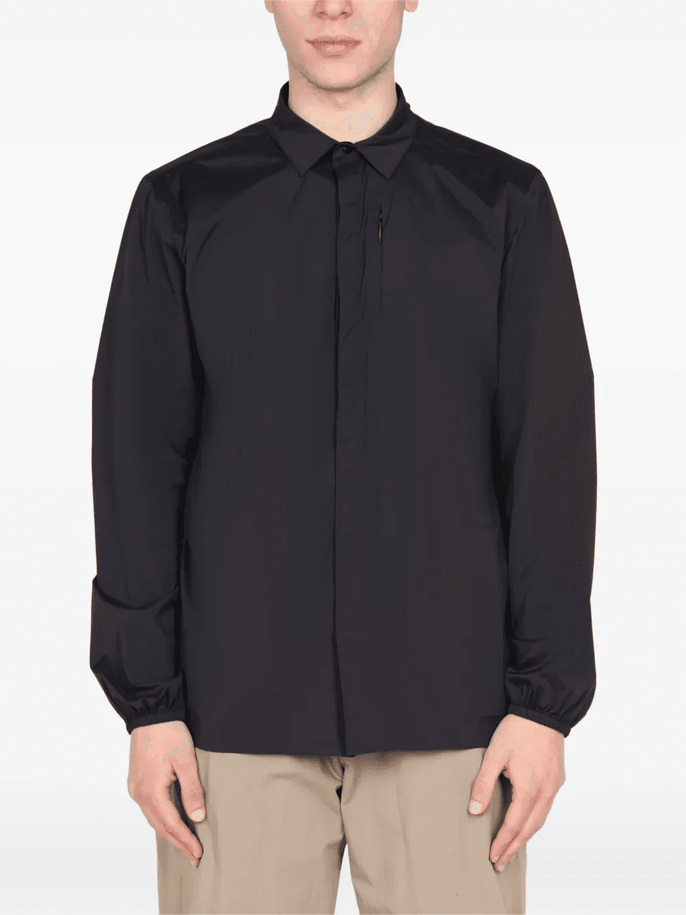 zip-pocket shirt jacket - Image 1
