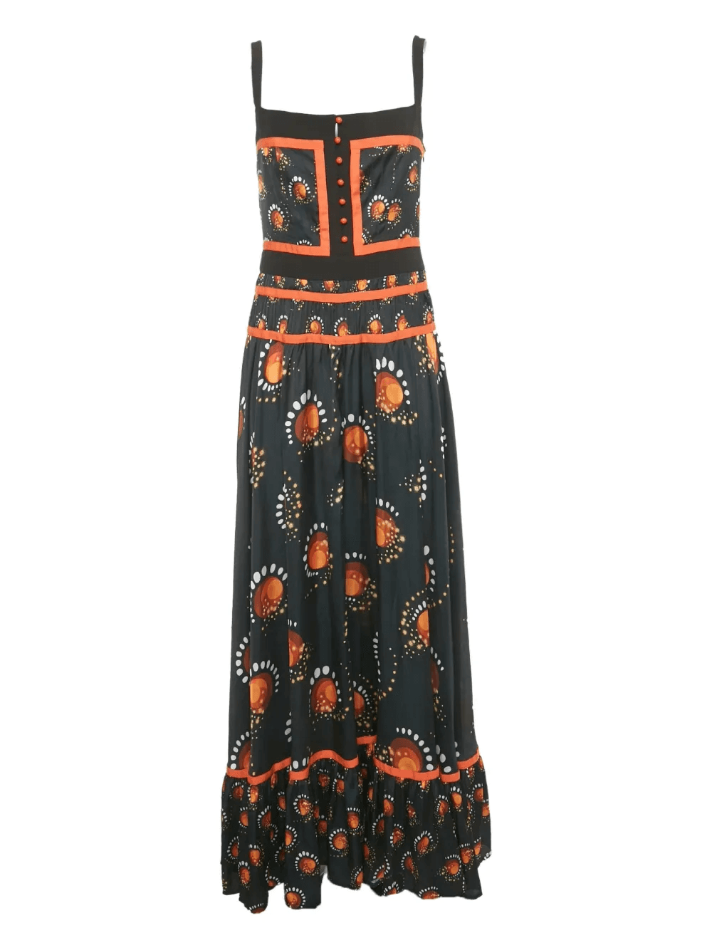 flared maxi dress - Image 1