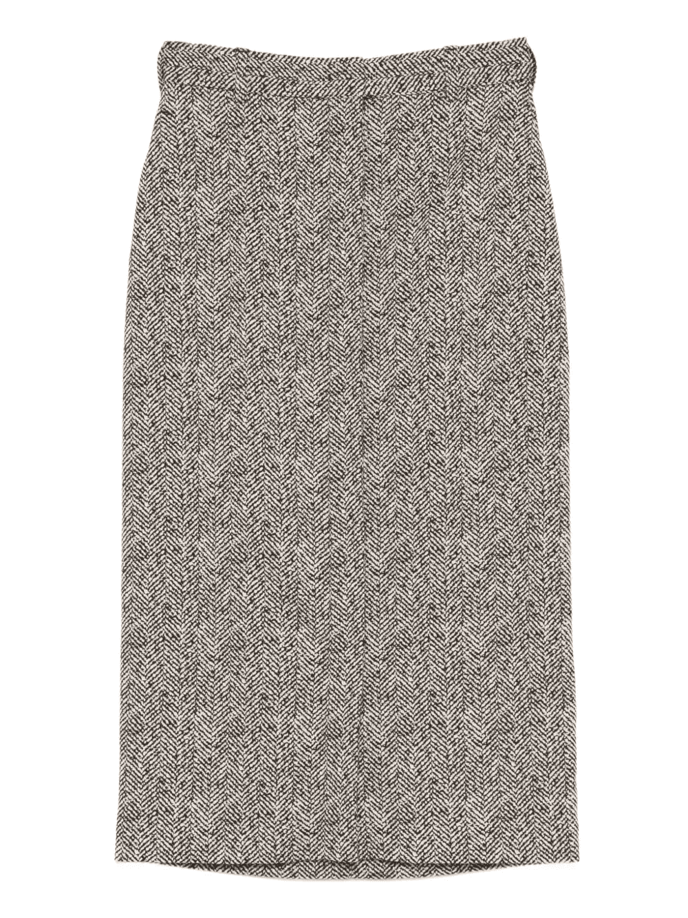 herringbone midi skirt - Image 1