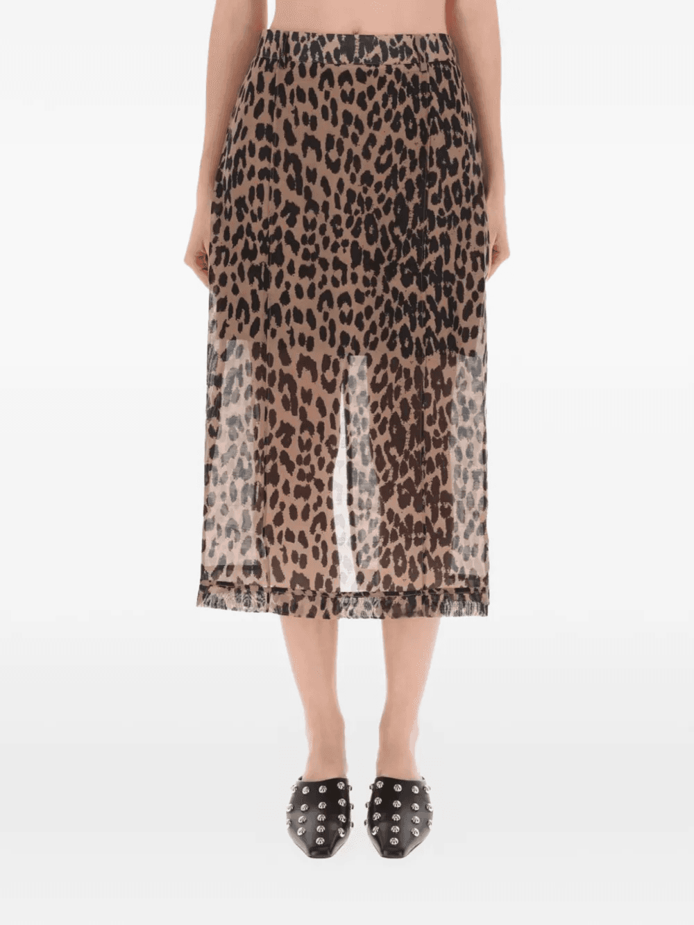 animal print skirt - Image 1
