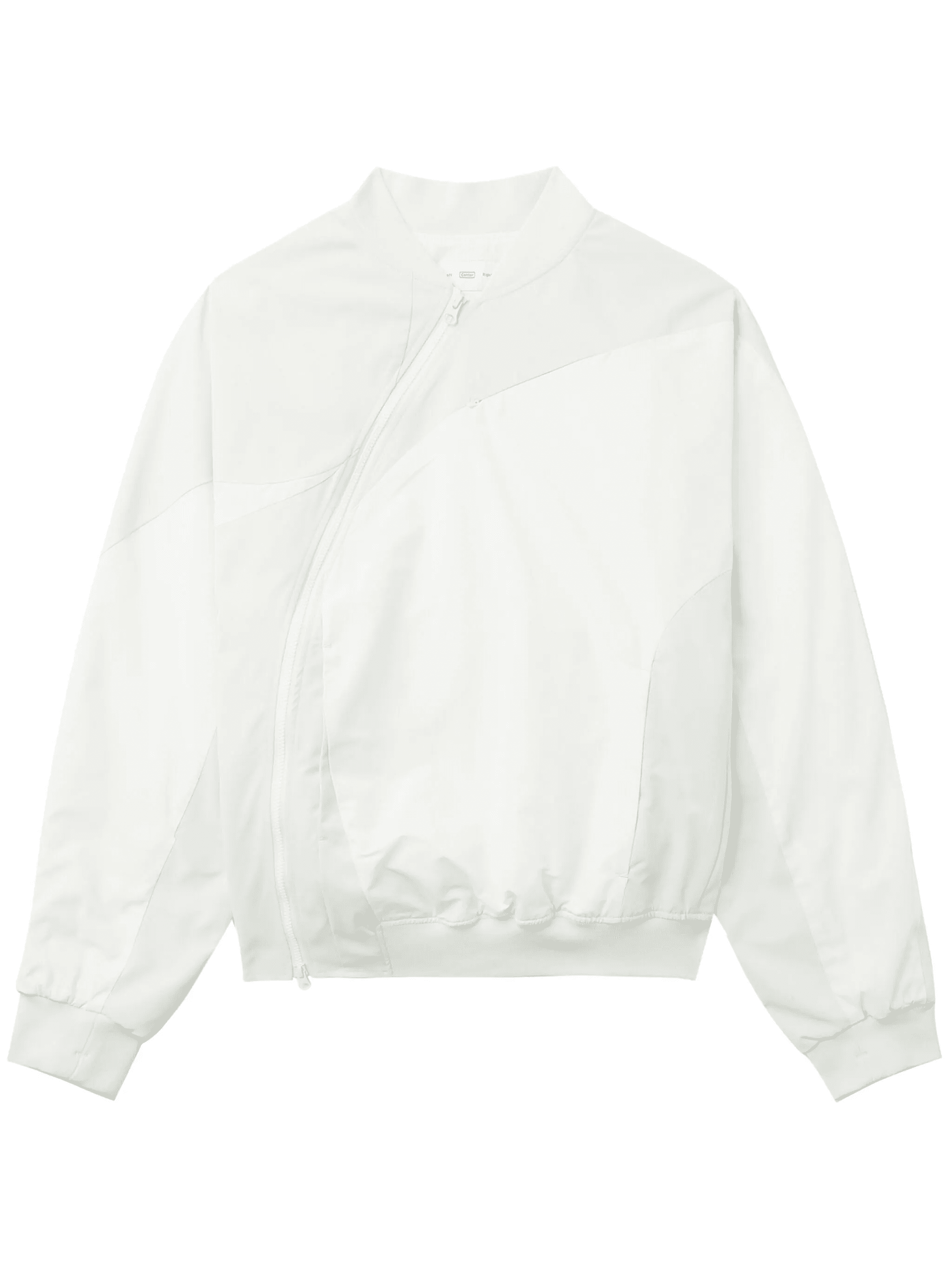 asymmetric-zip bomber jacket - Image 1