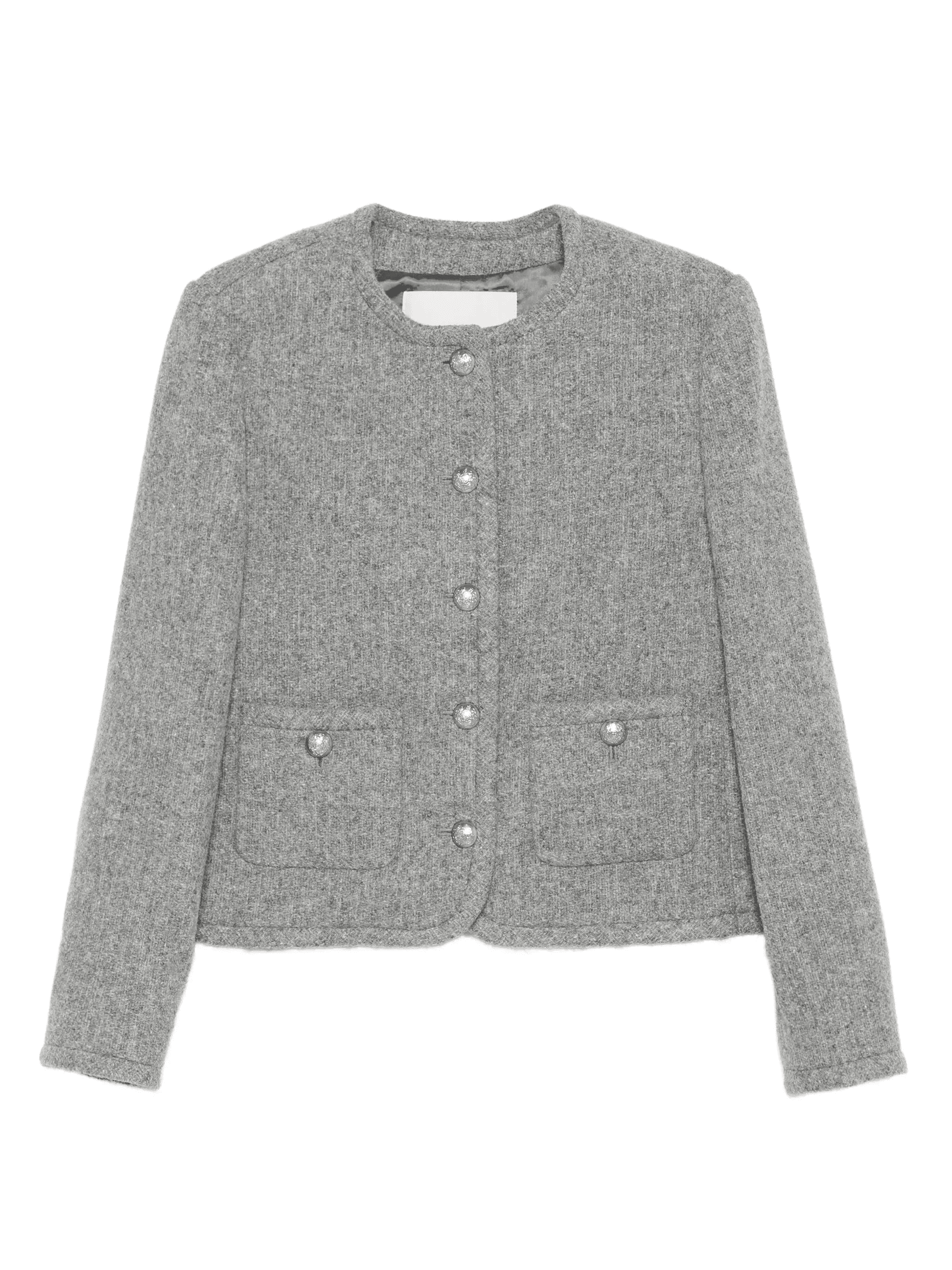 button-detailed patch-pocket jacket - Image 1