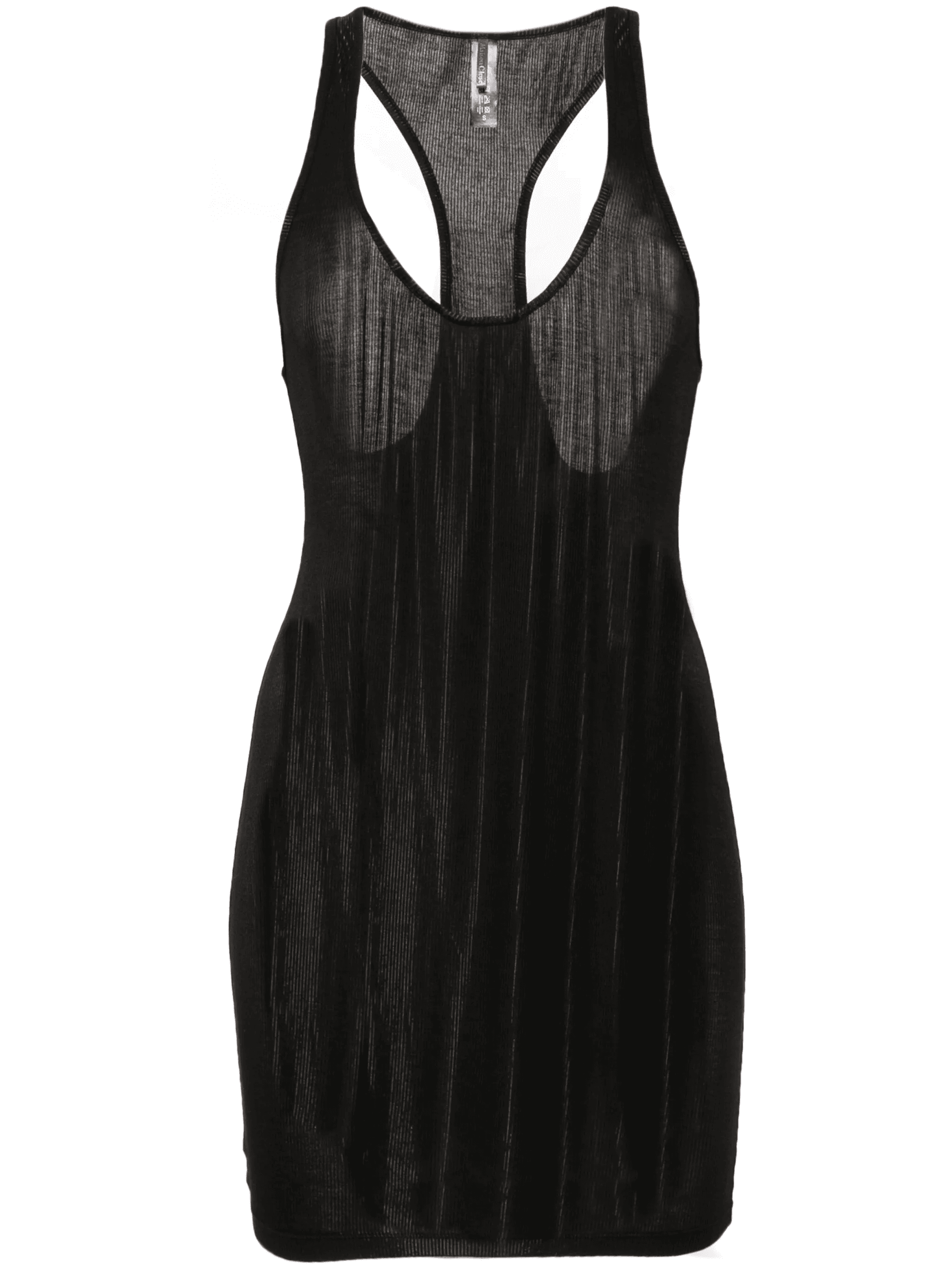 La Femme Amazone ribbed minidress - Image 1