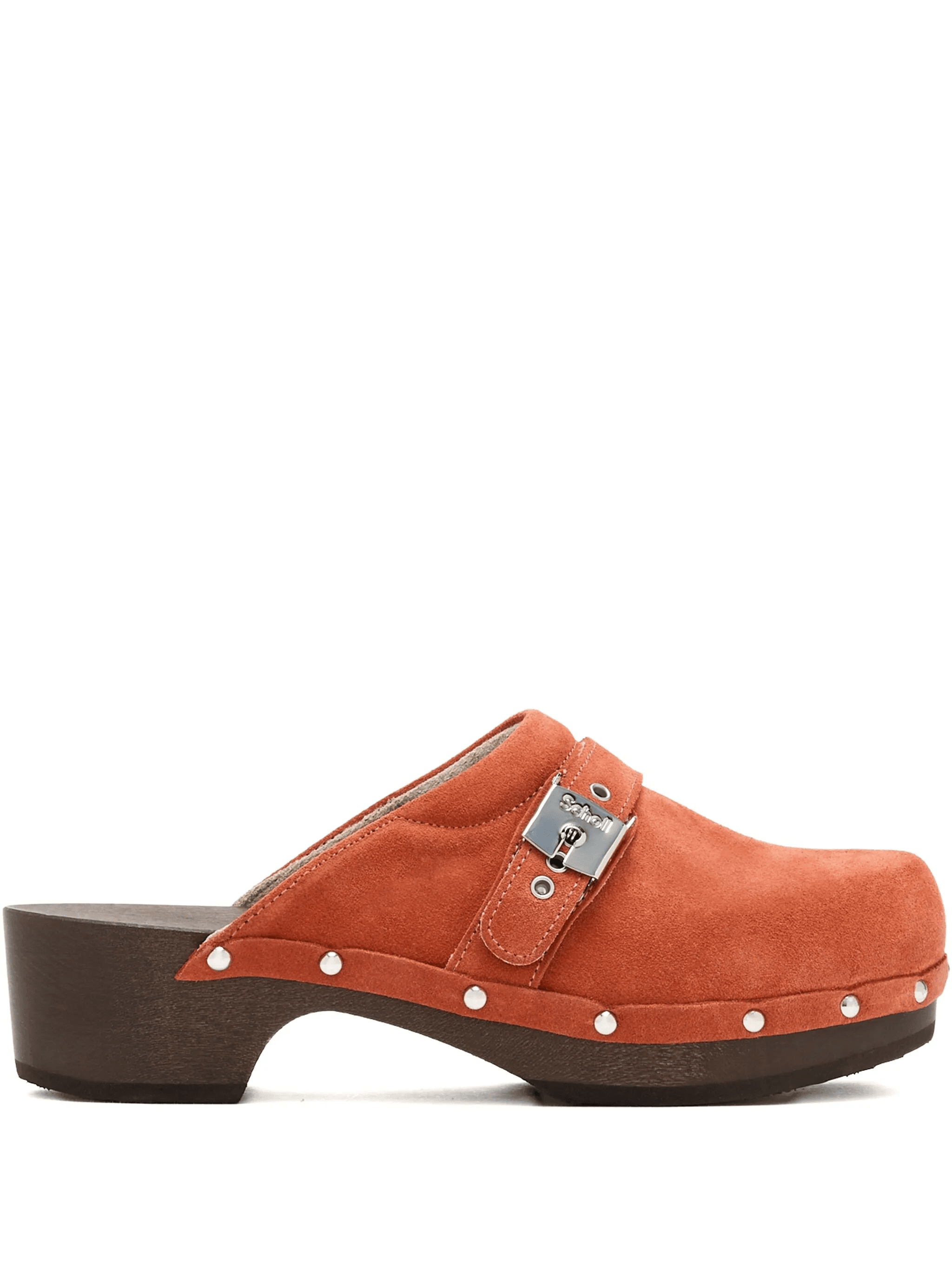 50mm buckle-fastening studded mules - Image 1