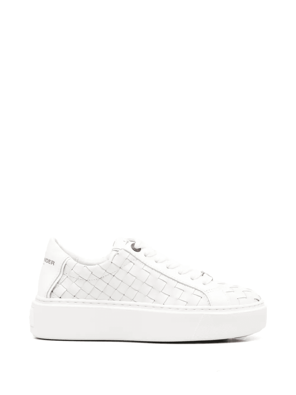 London High woven-leather sneakers - Image 1
