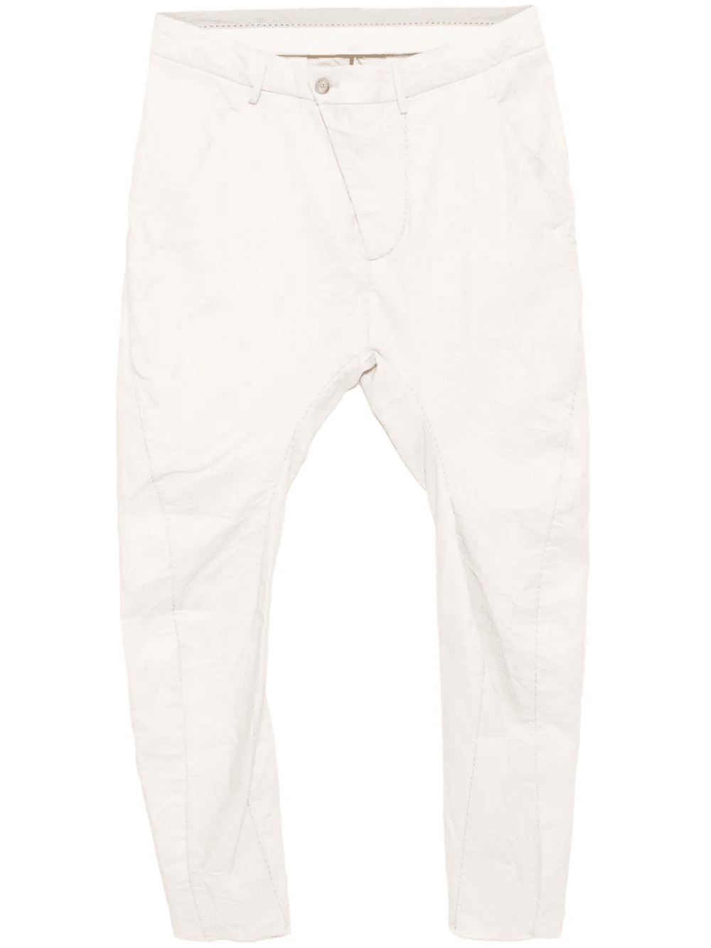 crease-effect trousers - Image 1