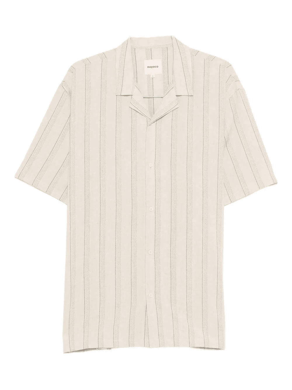 Orleans striped camp-collar shirt - Image 1