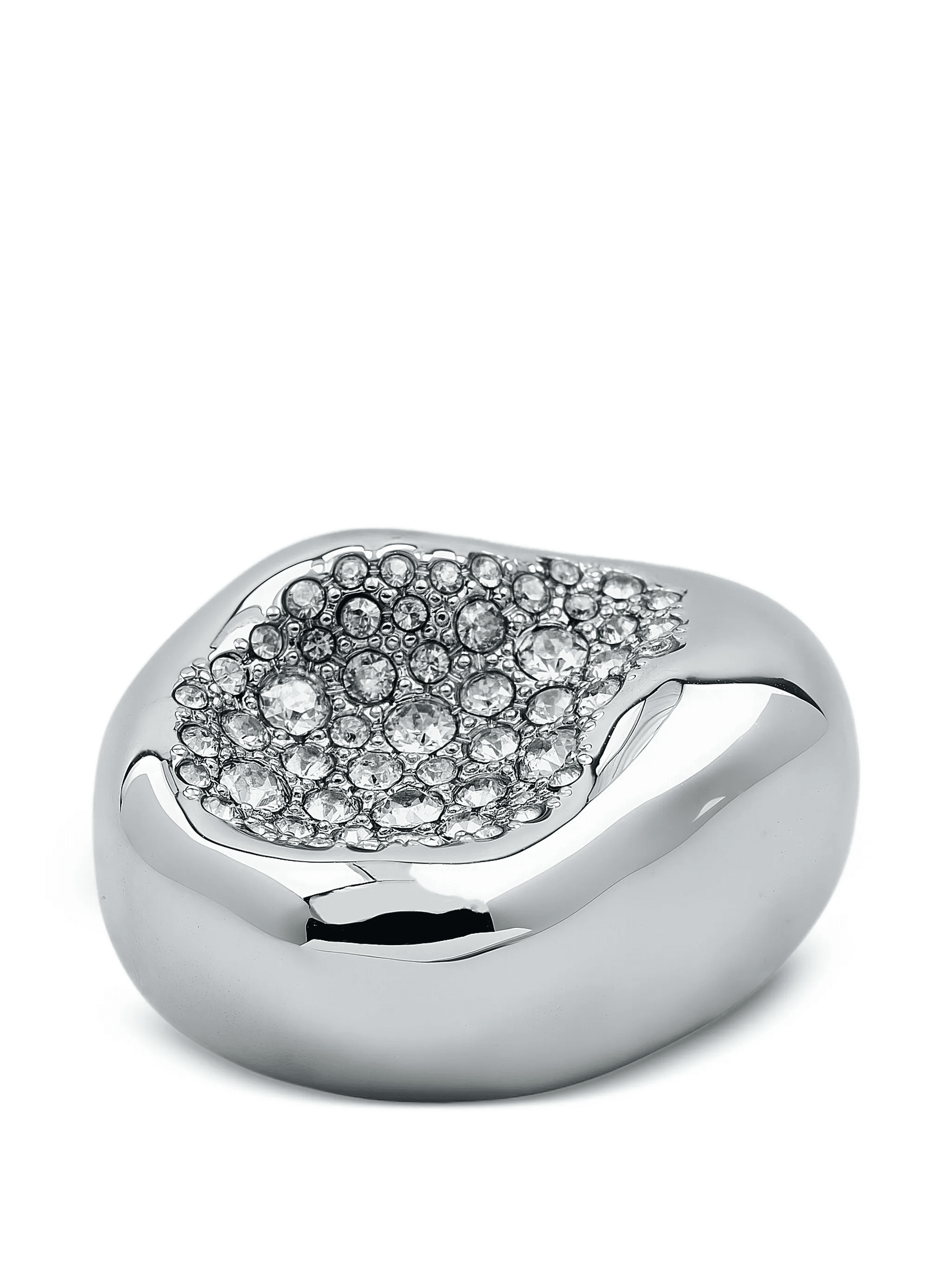 Solanales crystal pebble ring - Image 1