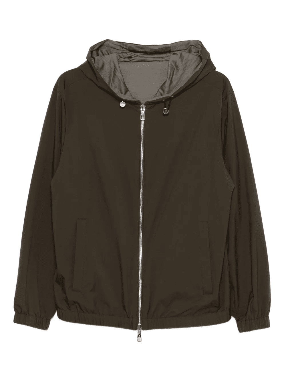 zip-up hooded jacket - Image 1