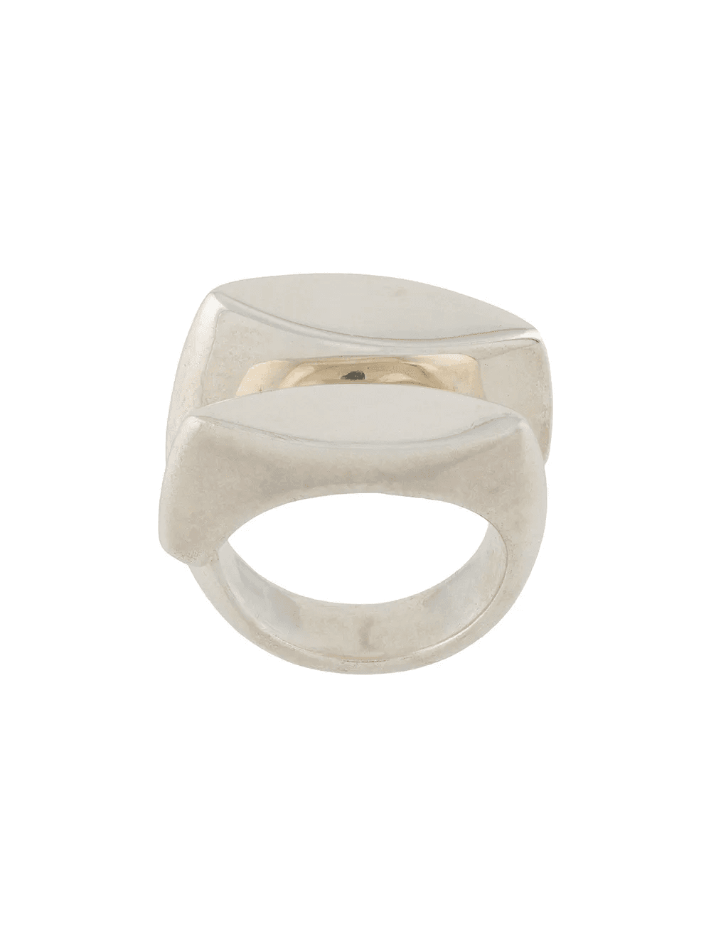 sterling silver signet ring - Image 1