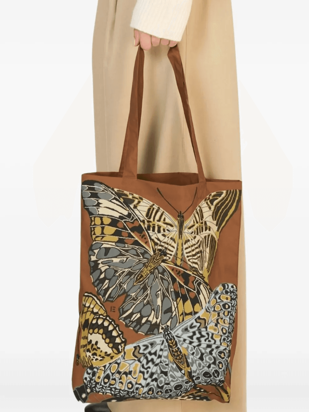 butterfly-print shoulder bag - Image 1