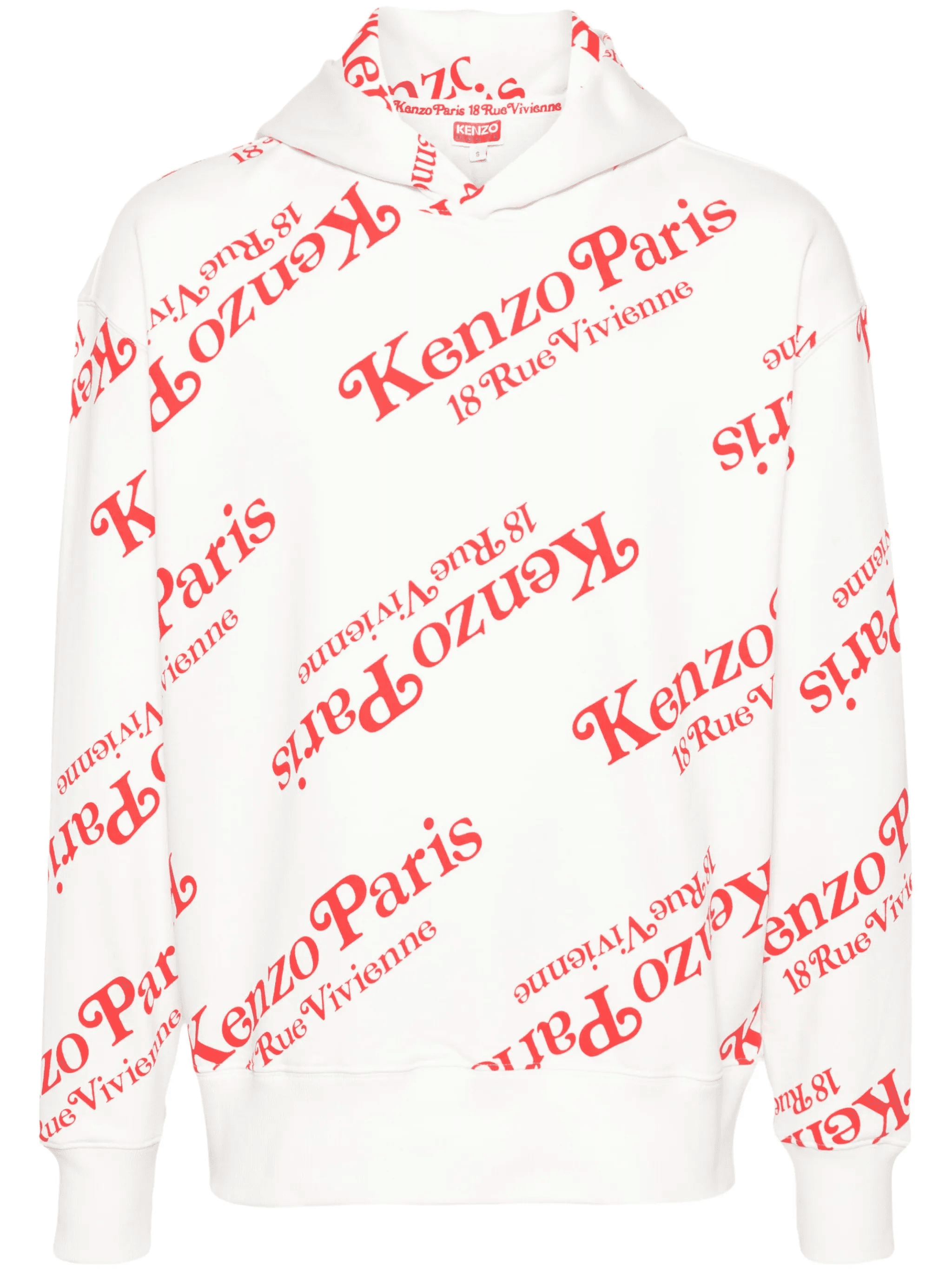 x Verdy monogram-pattern hoodie - Image 1